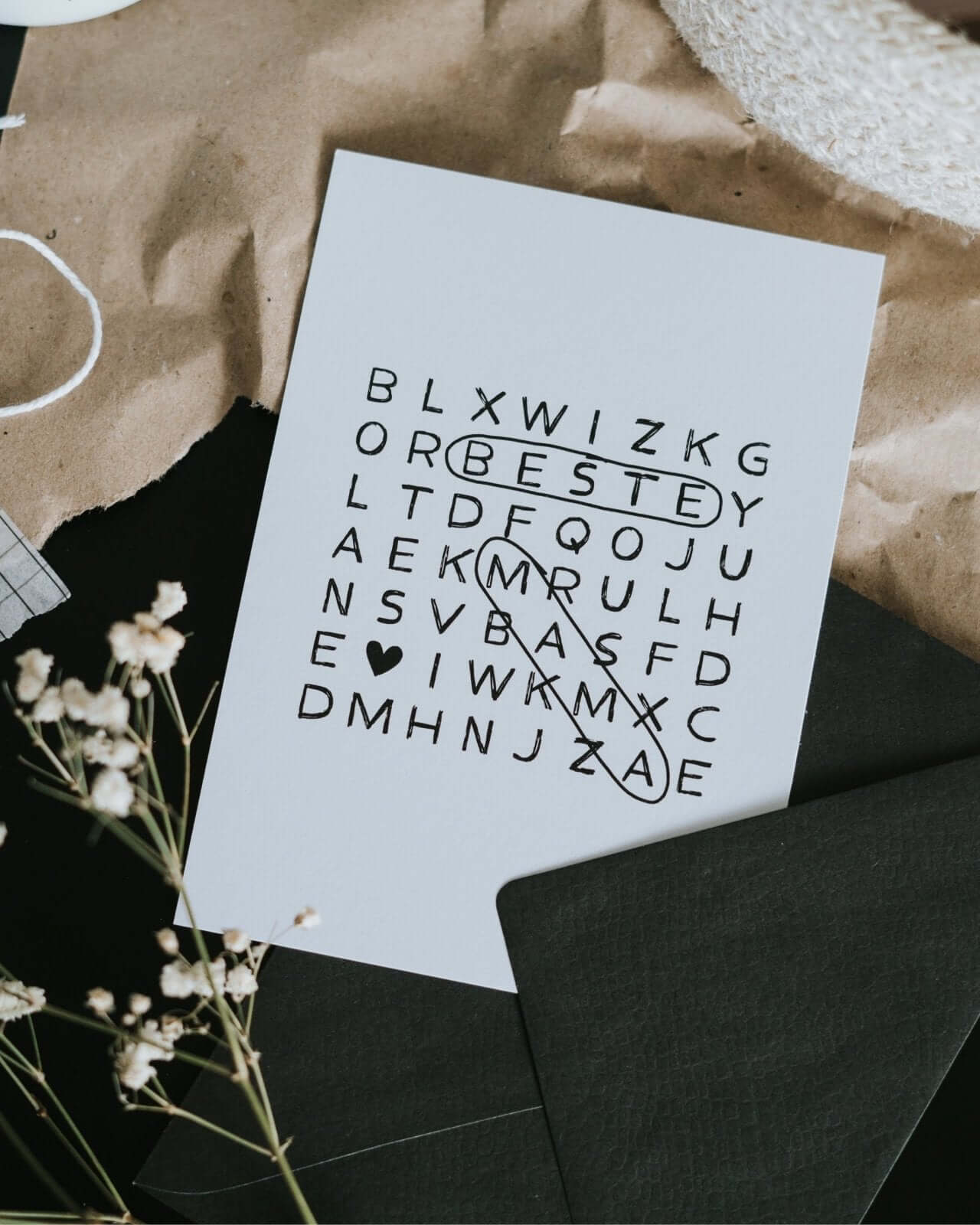 Beste Mama · Postkarte