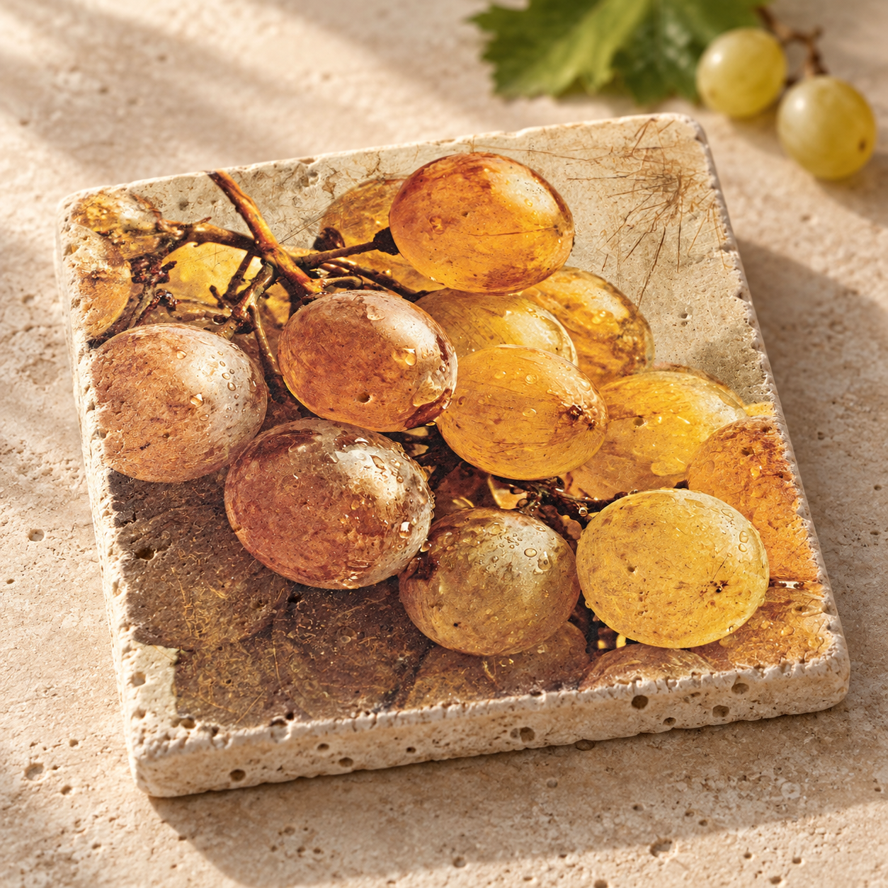 Vermentino – Mediterranes Kunstwerk auf Travertin
