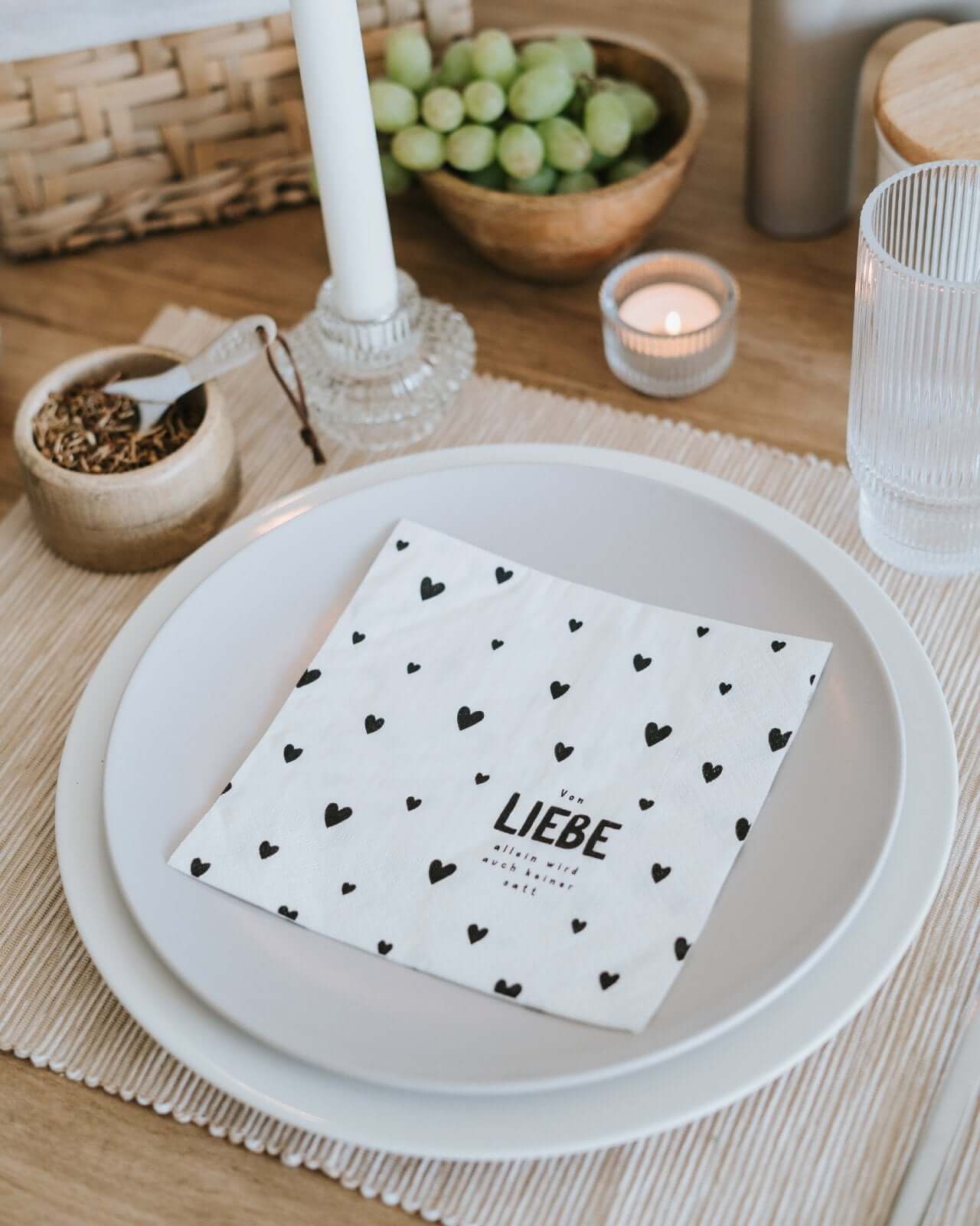 Von Liebe allein · Servietten