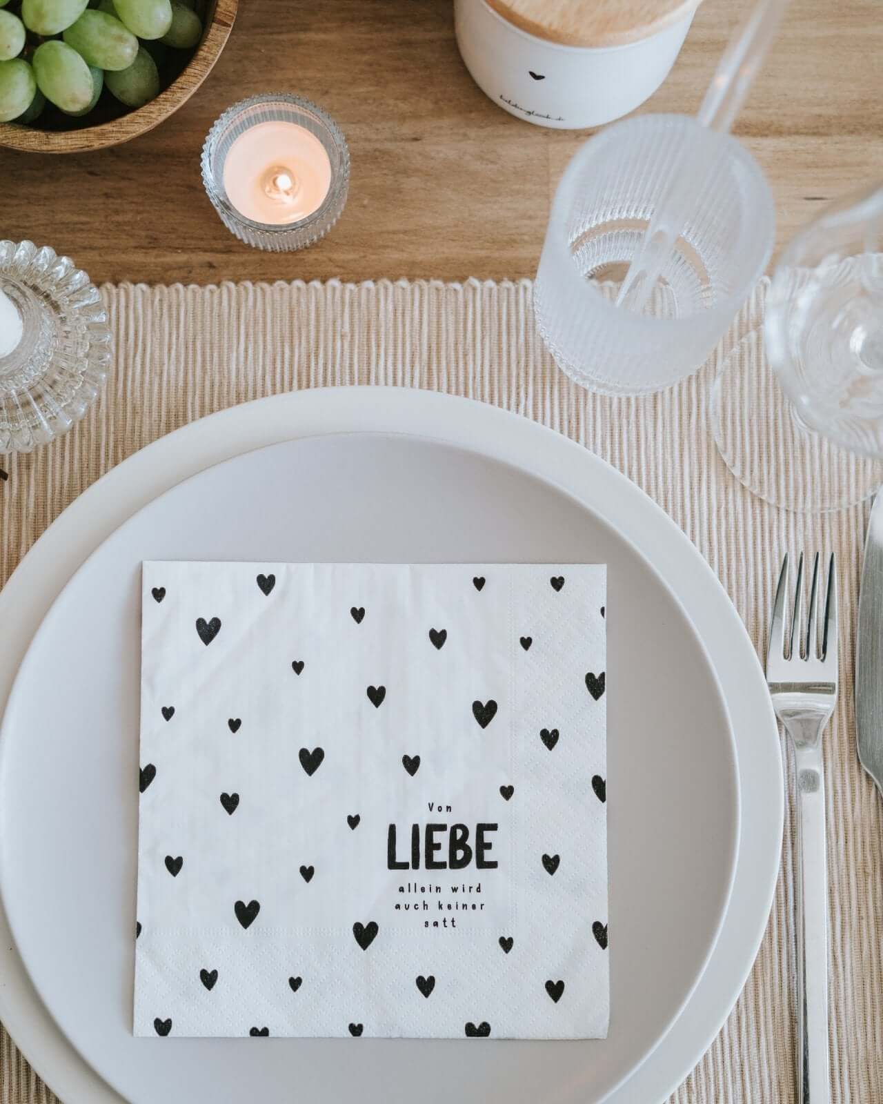 Von Liebe allein · Servietten