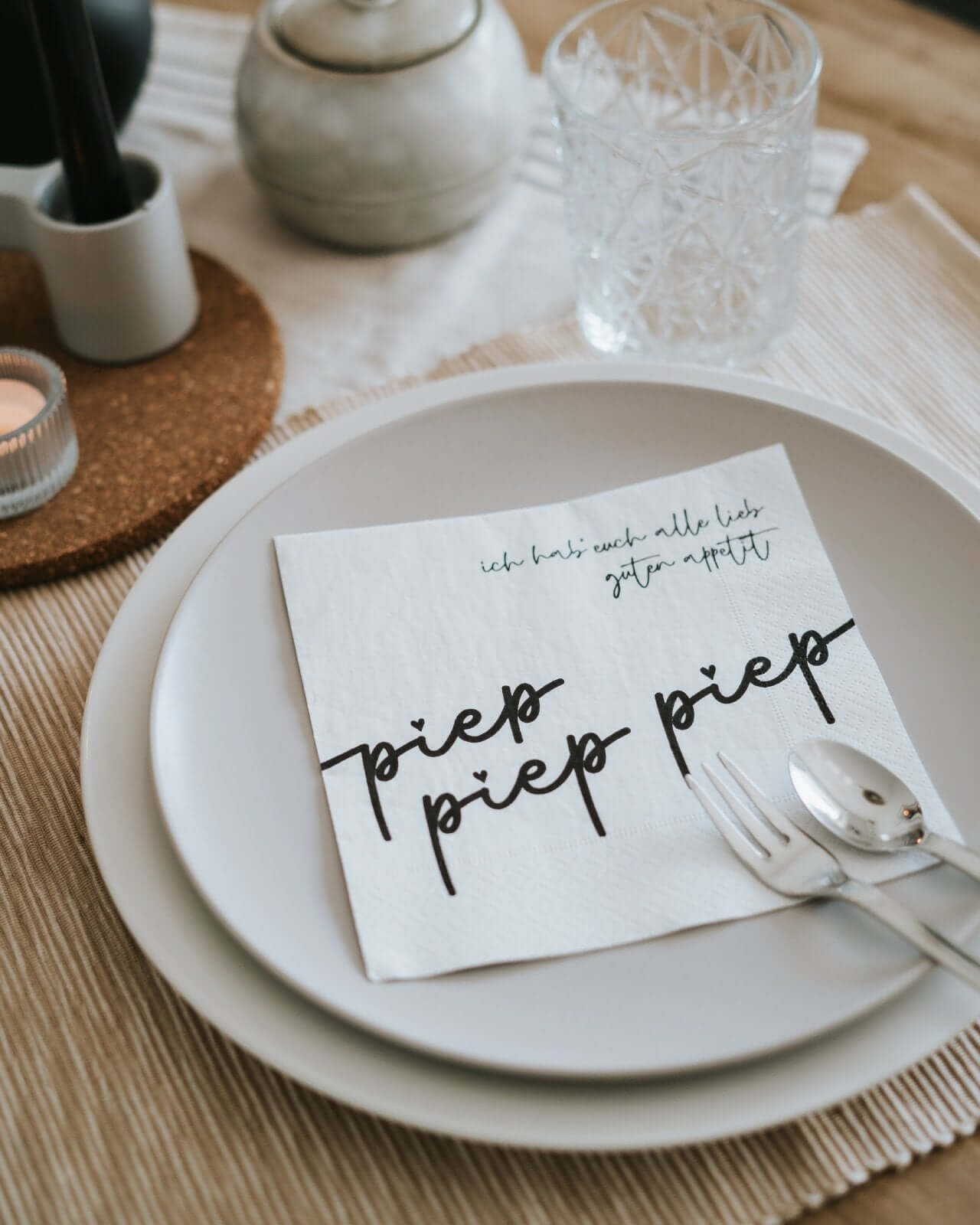 Piep piep piep · Servietten