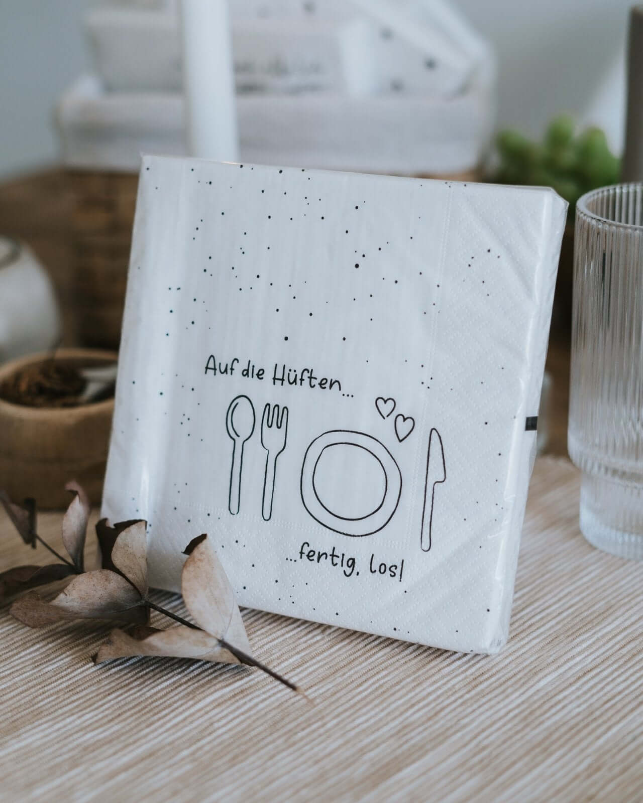 Auf die Hüften · Servietten