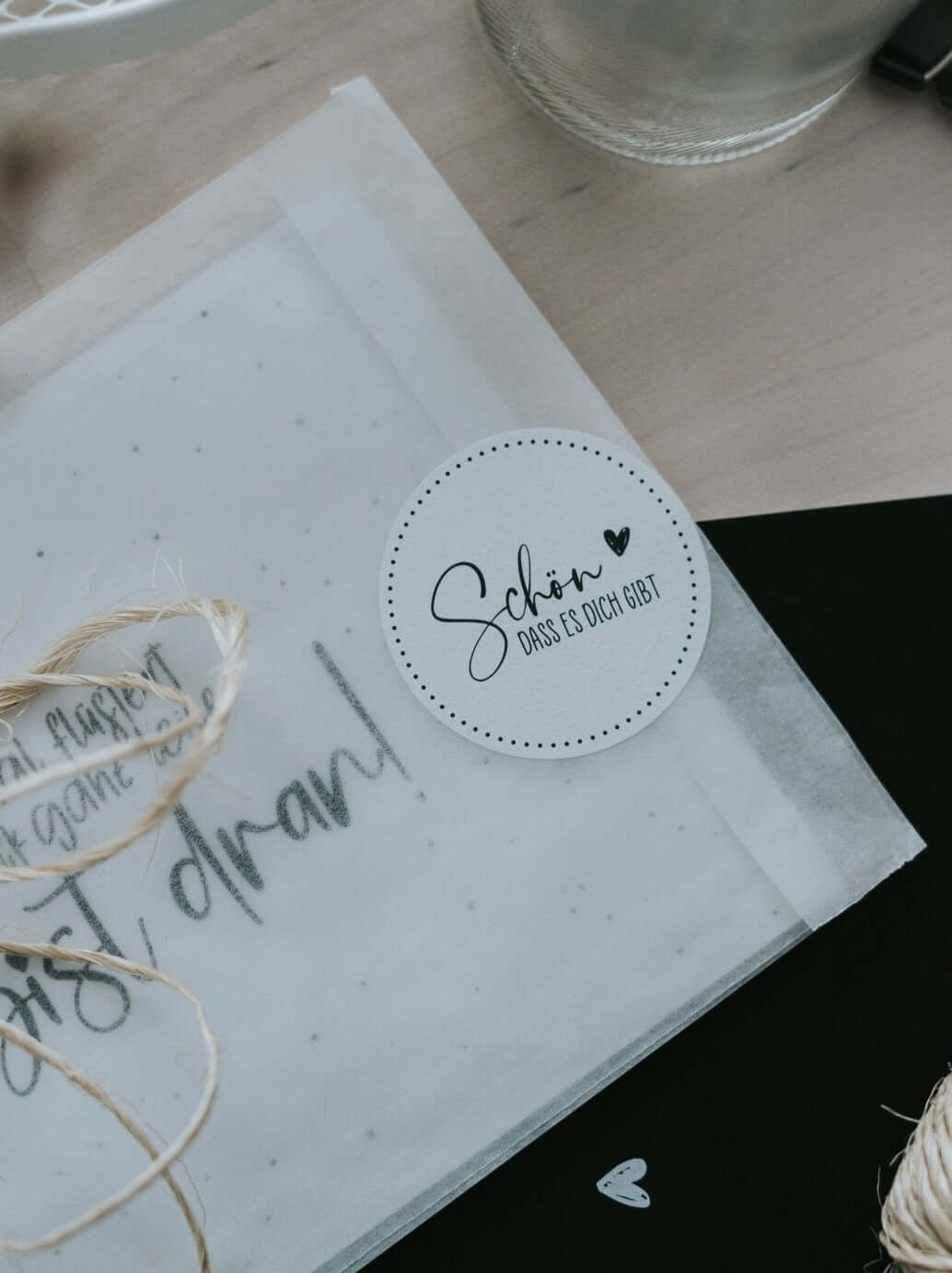 Schön, dass es dich gibt · Aufkleber