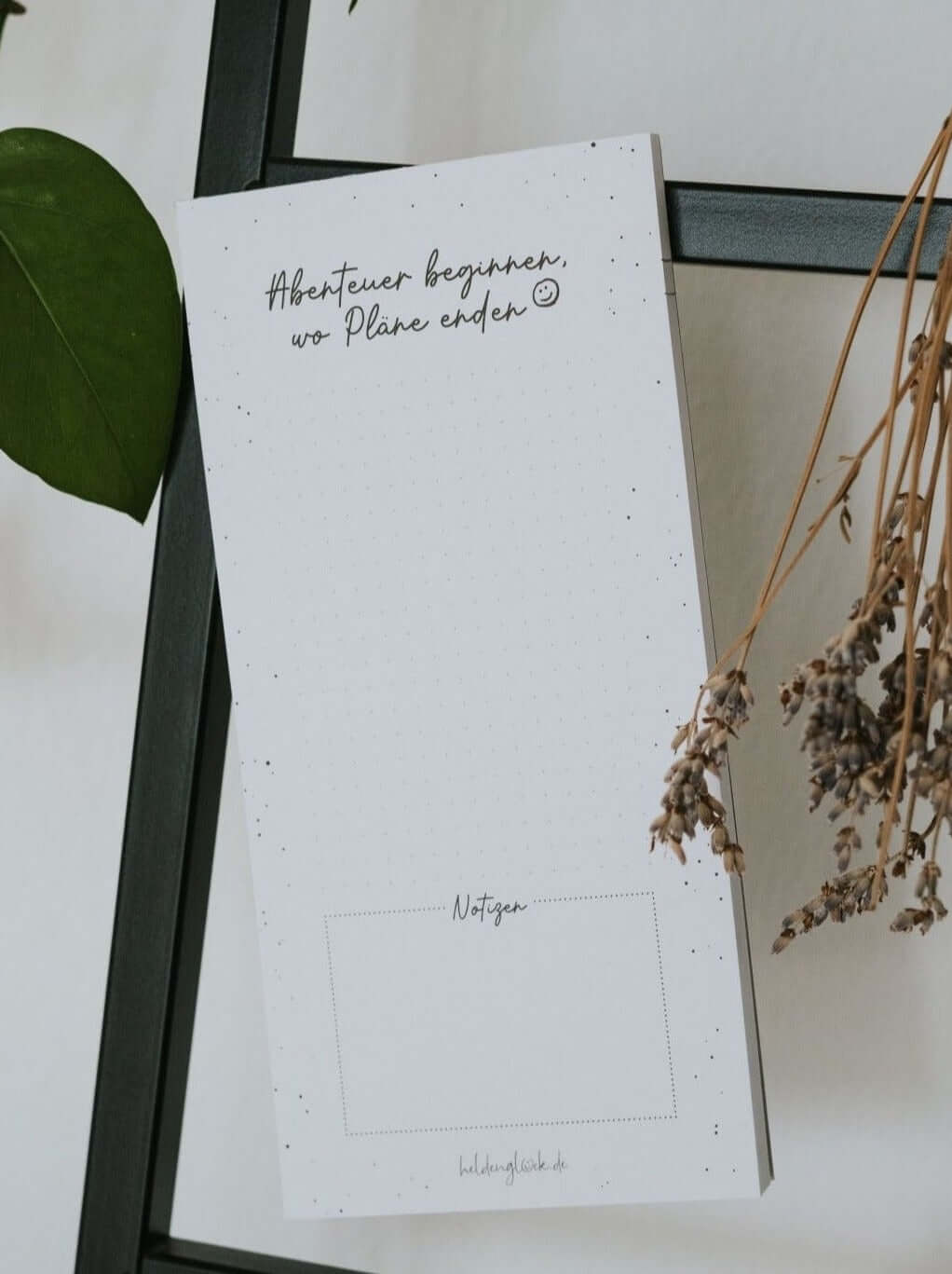 Abenteuer · Notizblock magnetisch