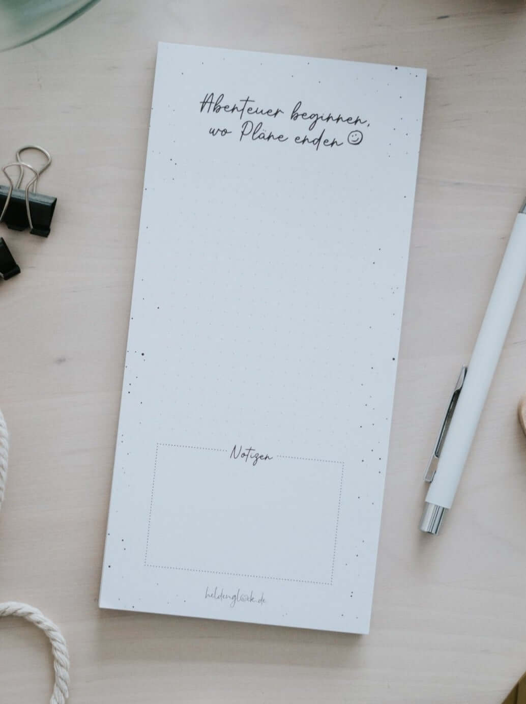 Abenteuer · Notizblock magnetisch