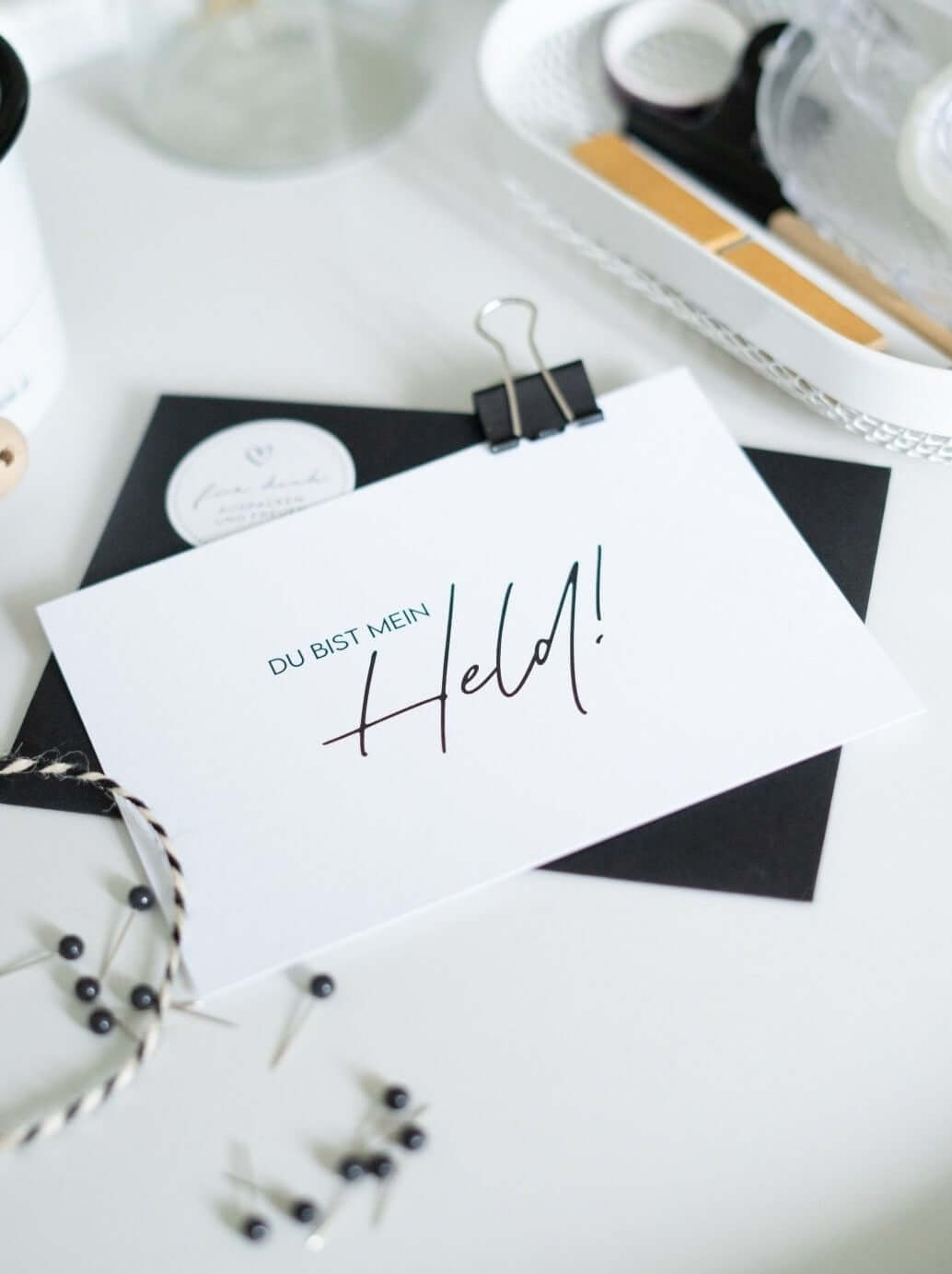 Mein Held · Postkarte