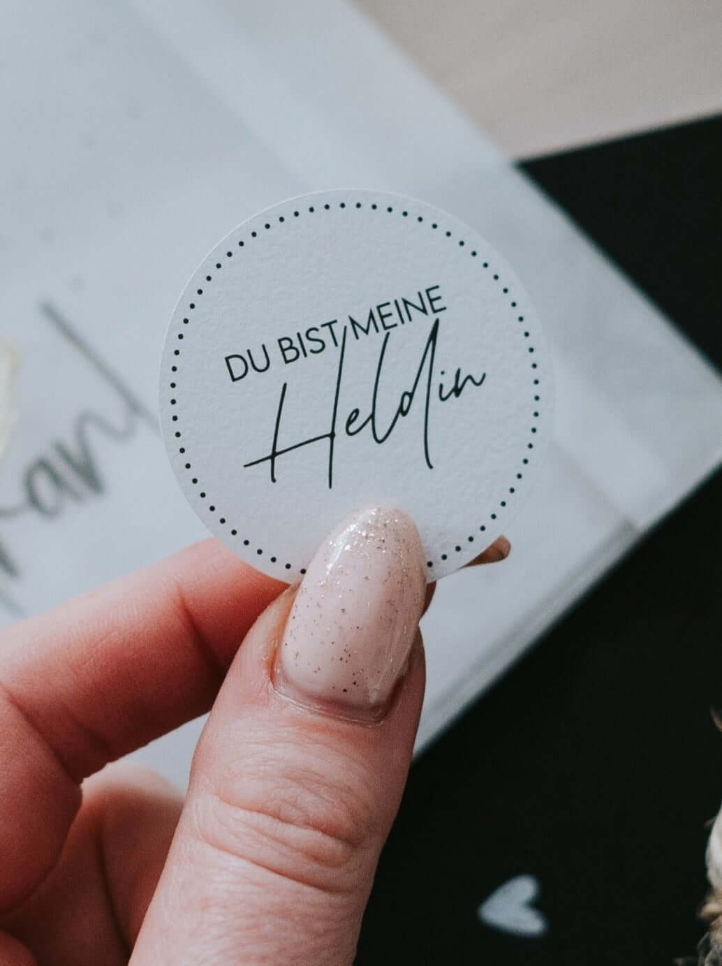Meine Heldin · Aufkleber
