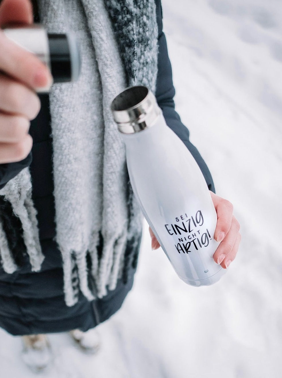 Einzigartig · Thermosflasche