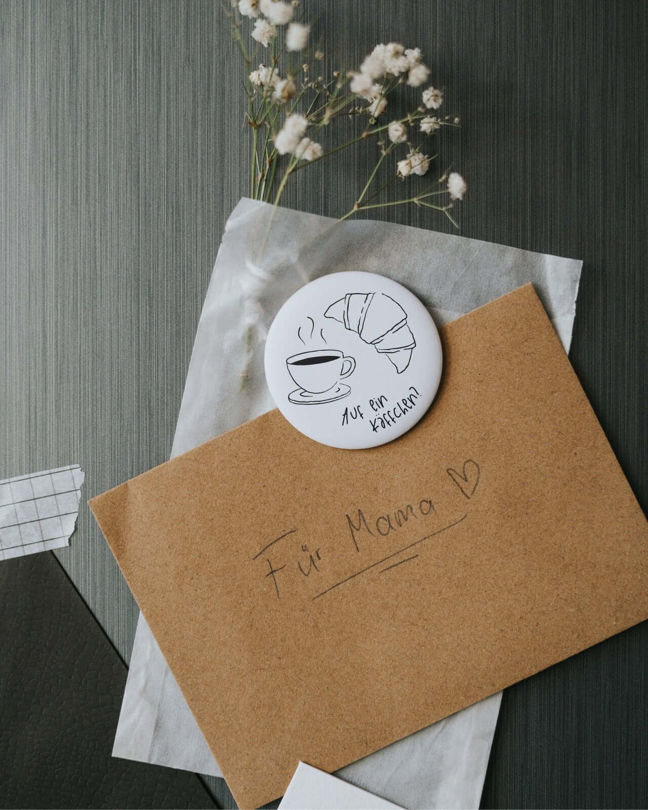 Auf ein Käffchen · Magnet · groß