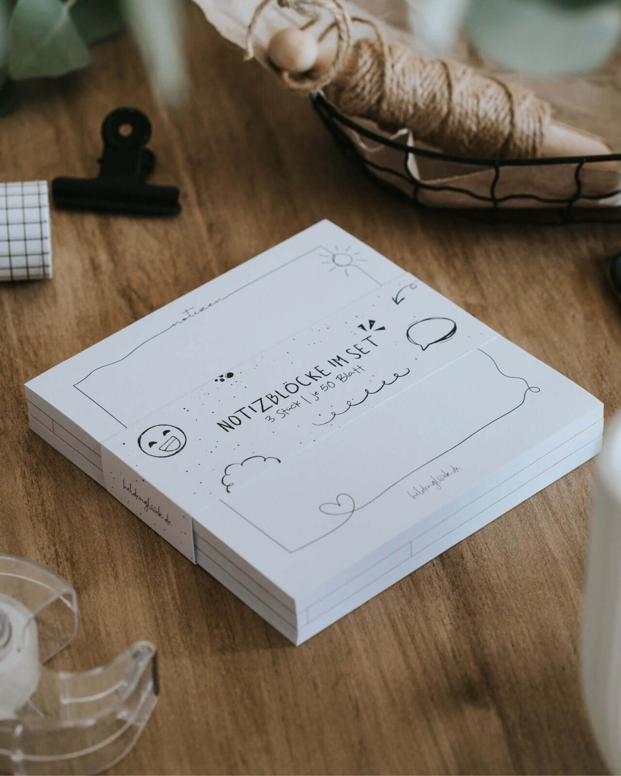 Notizblöcke im 3er Set