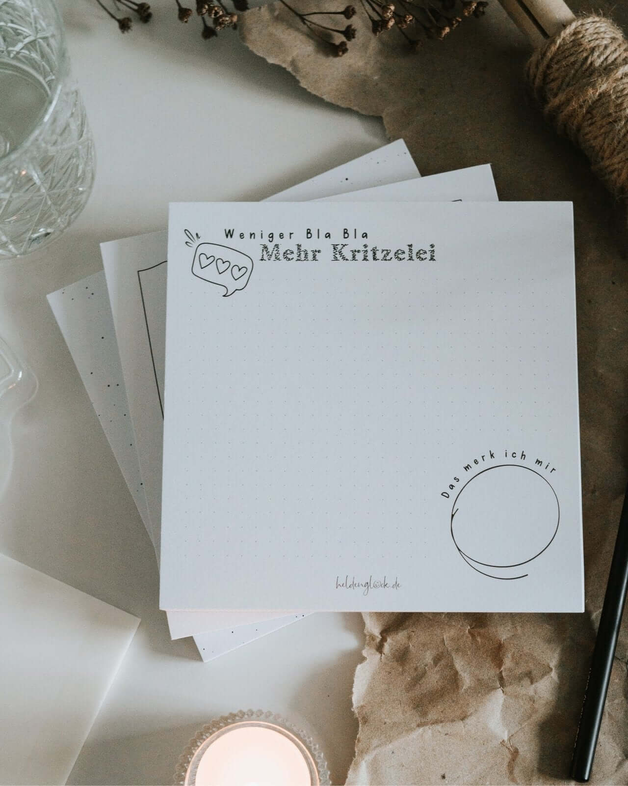 Notizblöcke im 3er Set