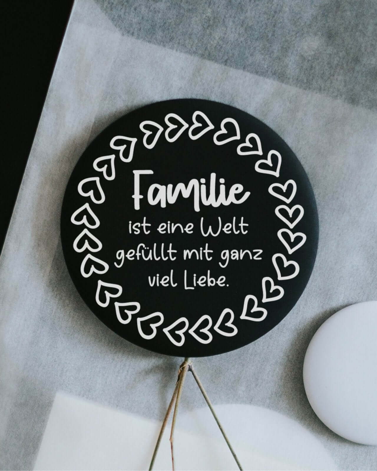 Familie mit ganz viel Liebe · Magnet · groß