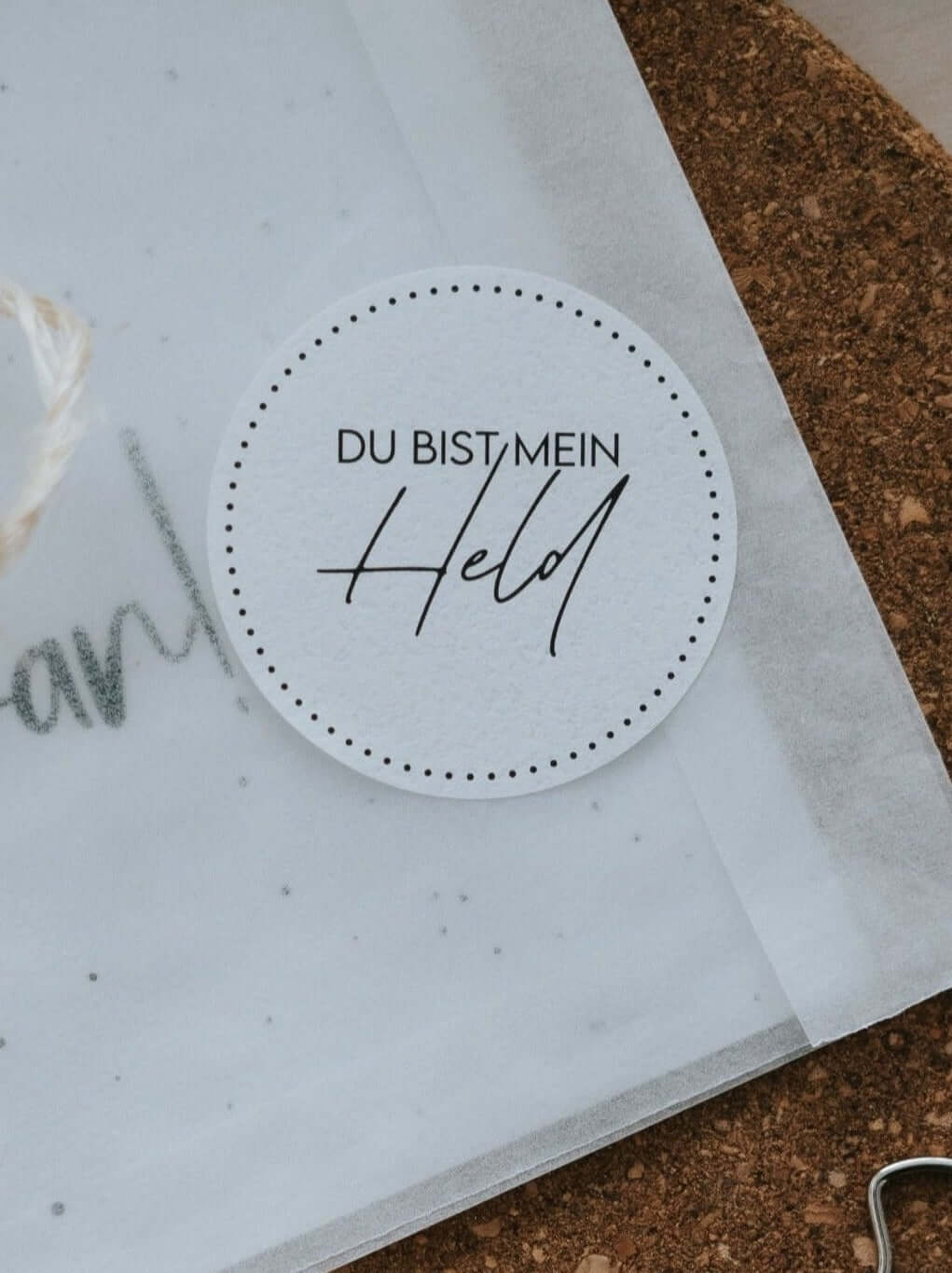 Mein Held · Aufkleber