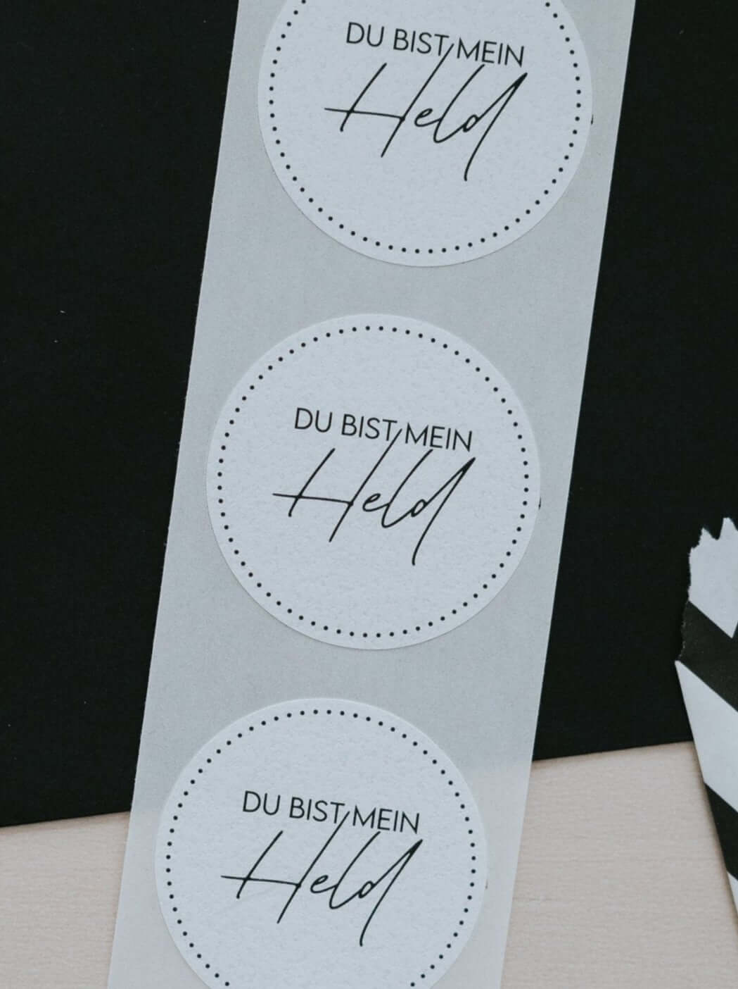 Mein Held · Aufkleber