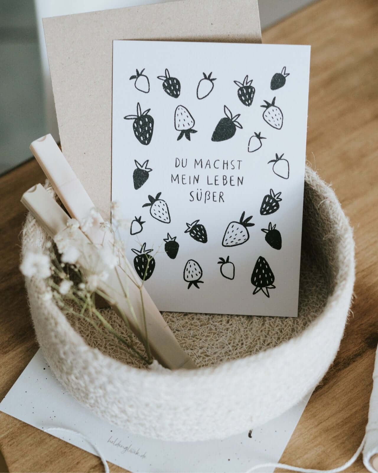 Süßes Leben · Postkarte