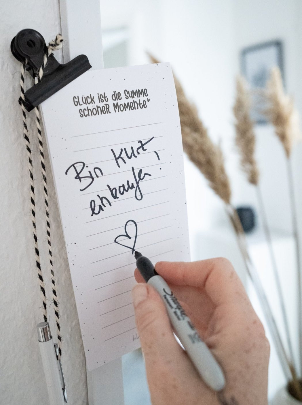 Momente · Notizblock