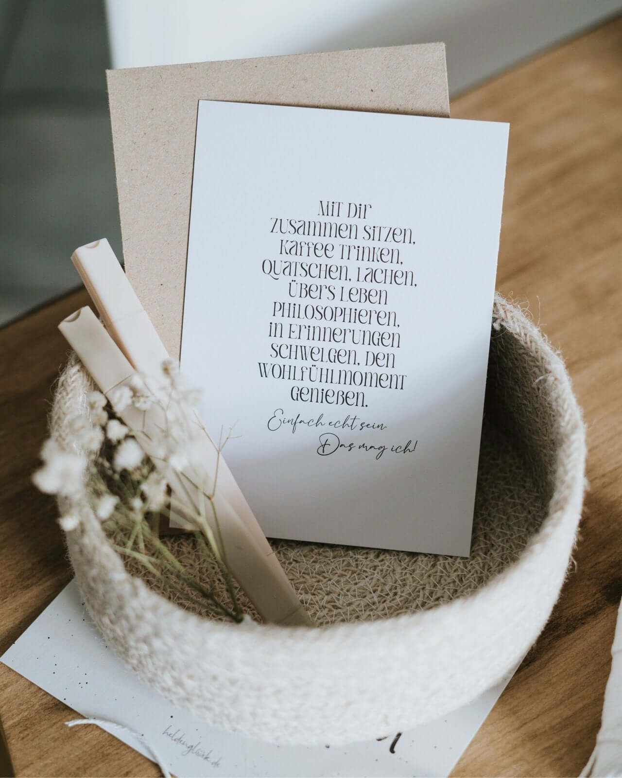 Das mag ich · Postkarte