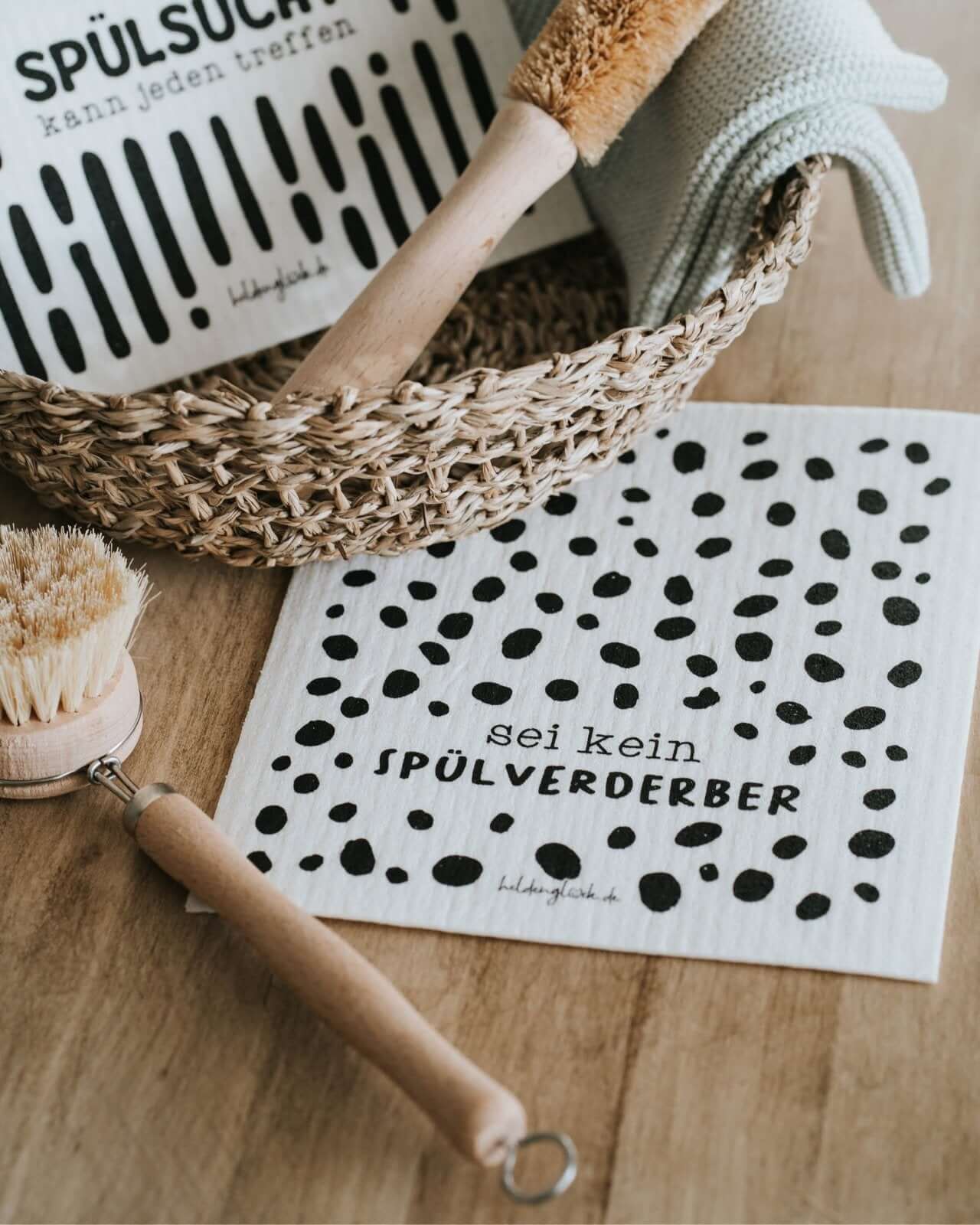 Spülsucht · Schwammtücher