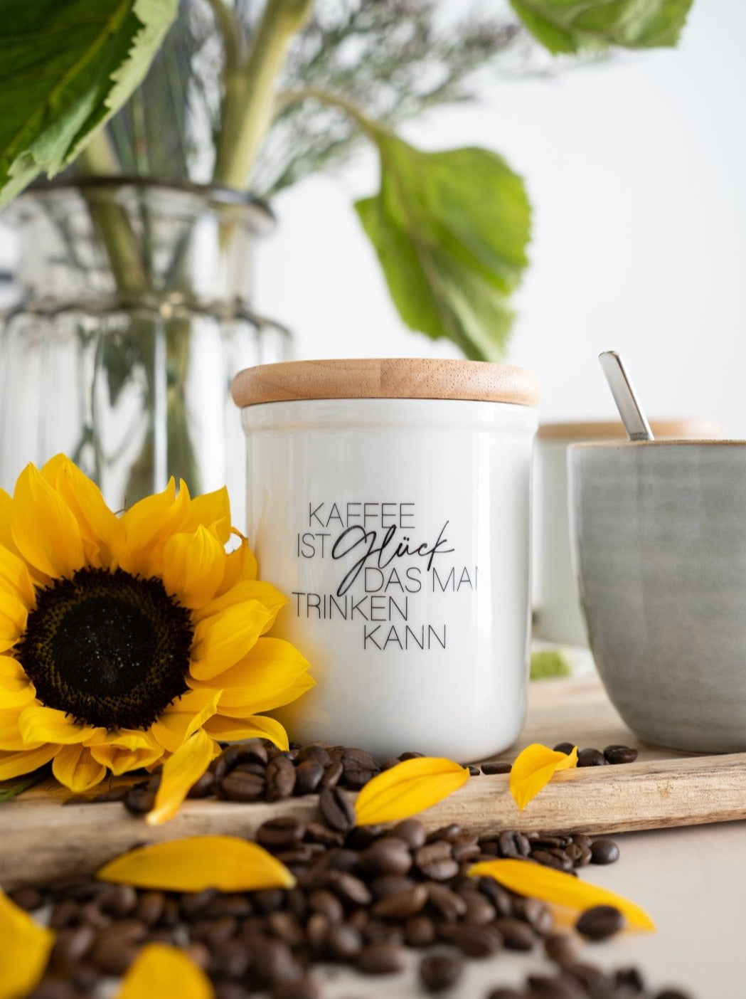 Kaffee ist Glück · Vorratsdose