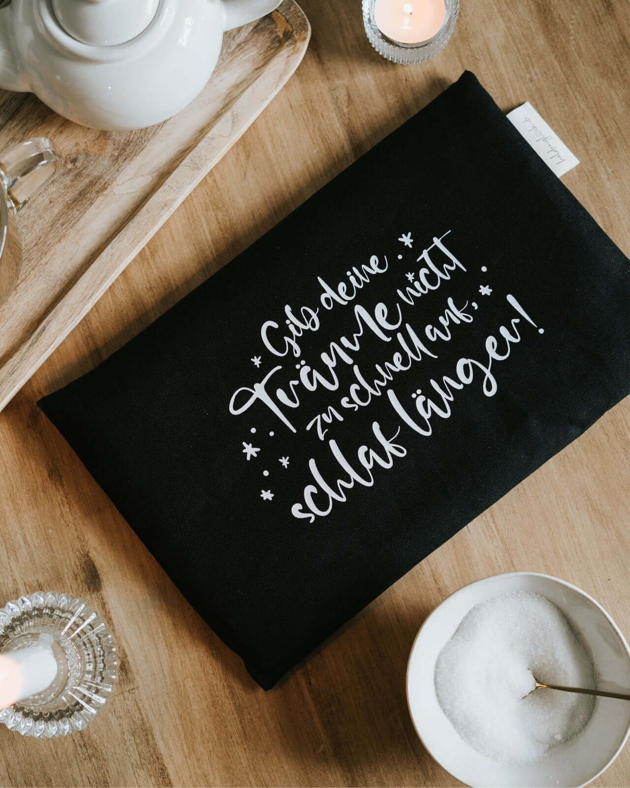 Schlaf länger · Körnerkissen