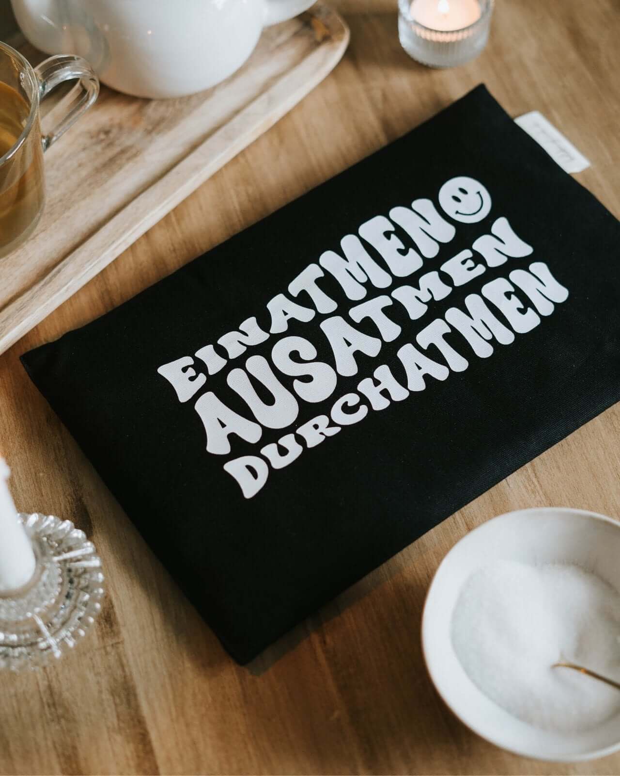 Schlaf länger · Körnerkissen