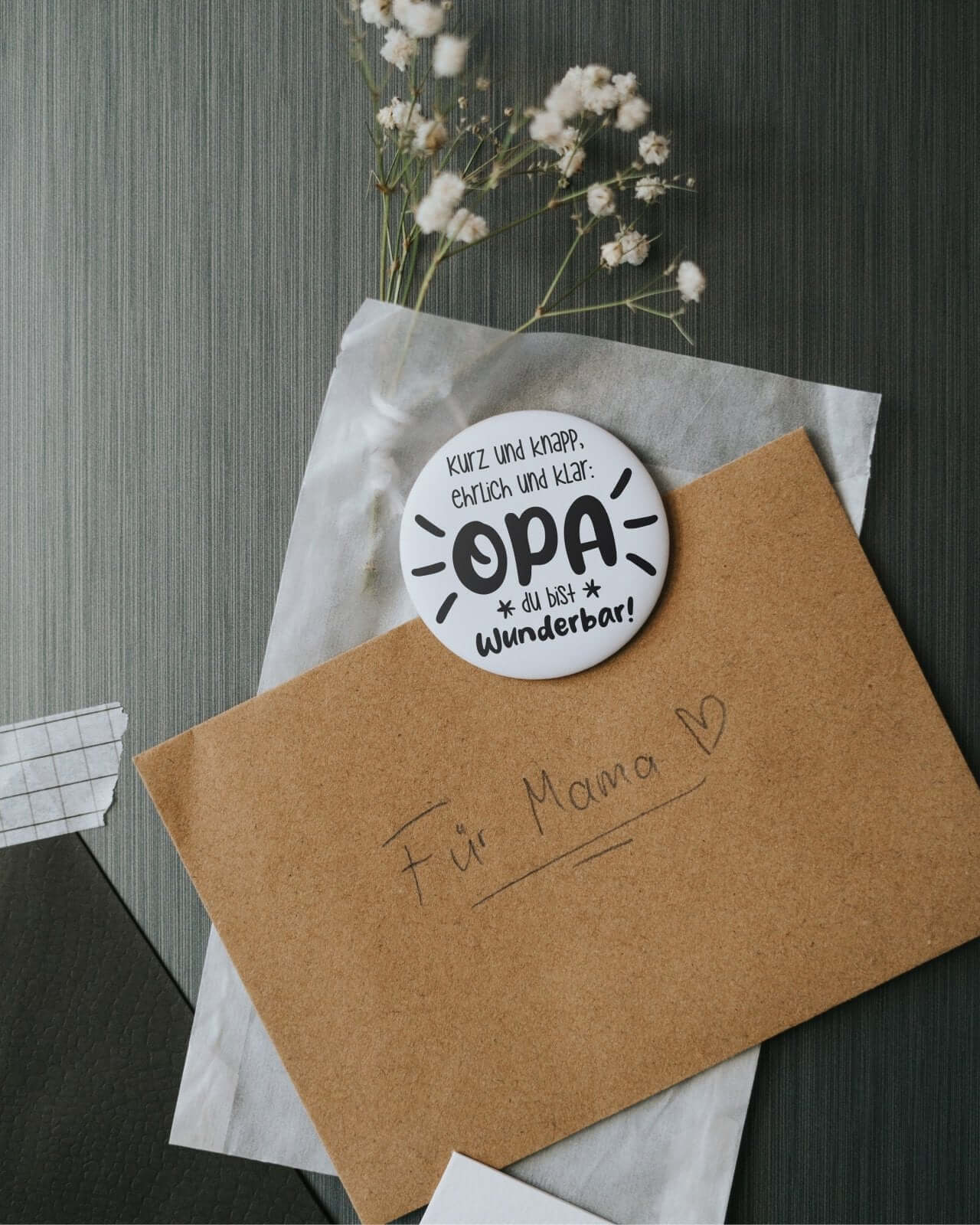 Opa ist wunderbar · Magnet · groß