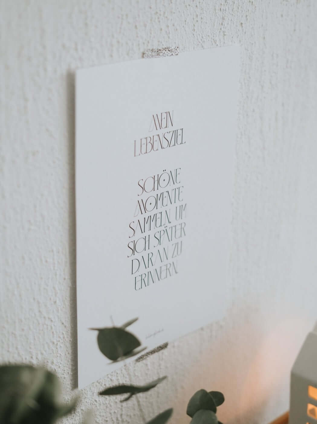 Mein Lebensziel · Poster