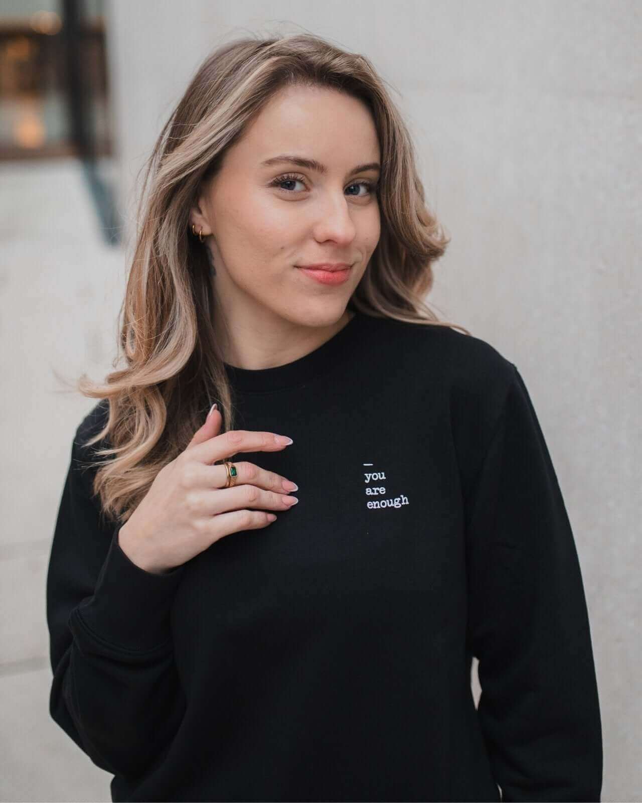 You are enough · Pullover