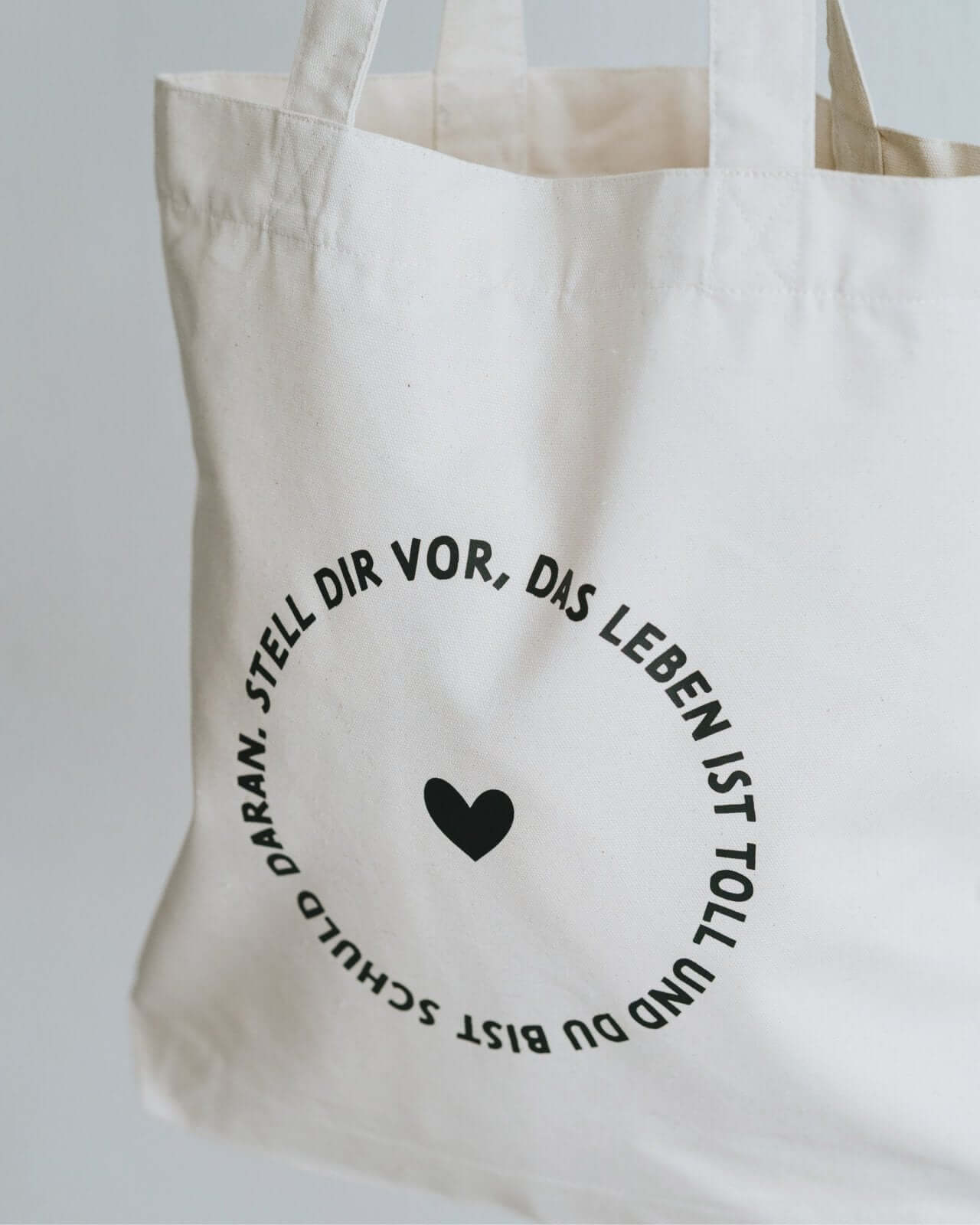 Das Leben ist toll · Stofftasche