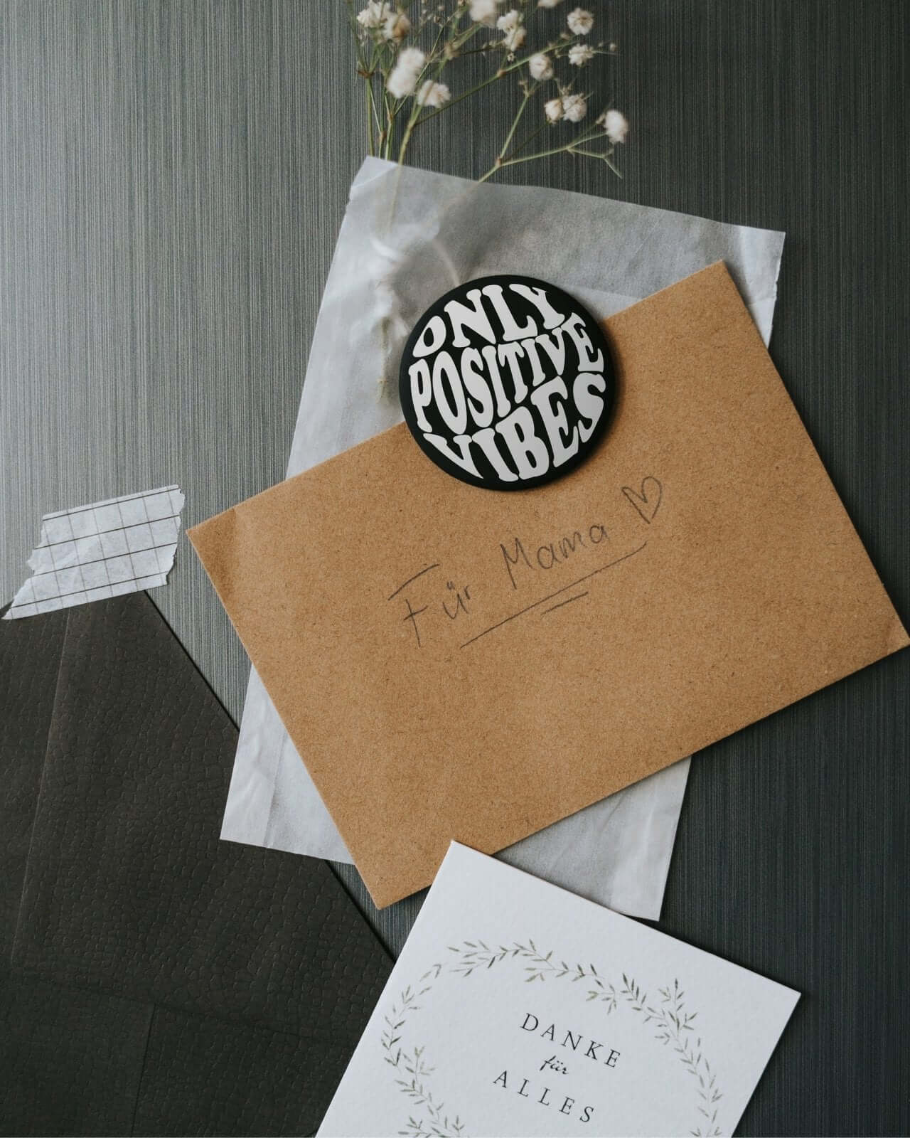 Only positive vibes · Magnet · groß