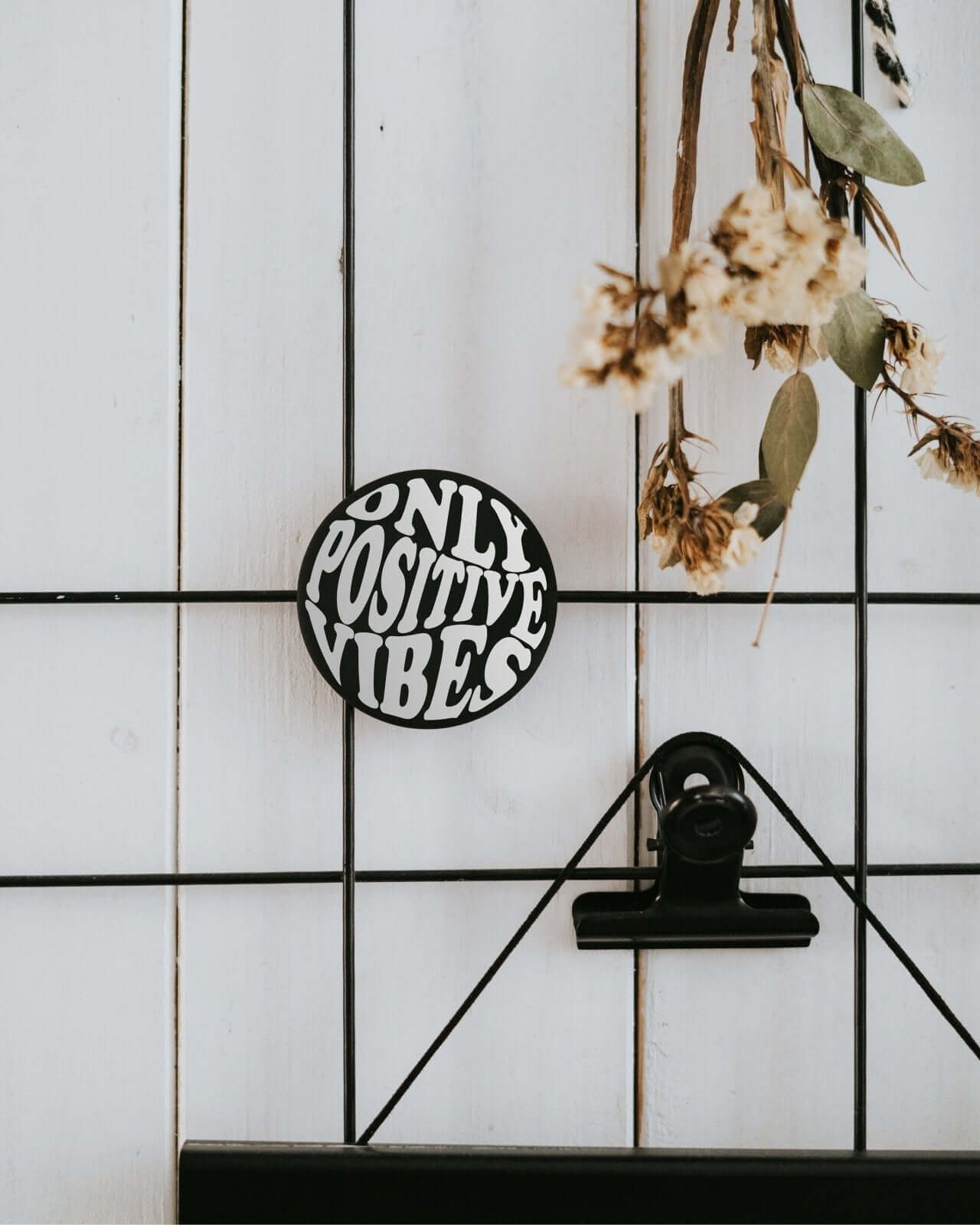 Only positive vibes · Magnet · groß