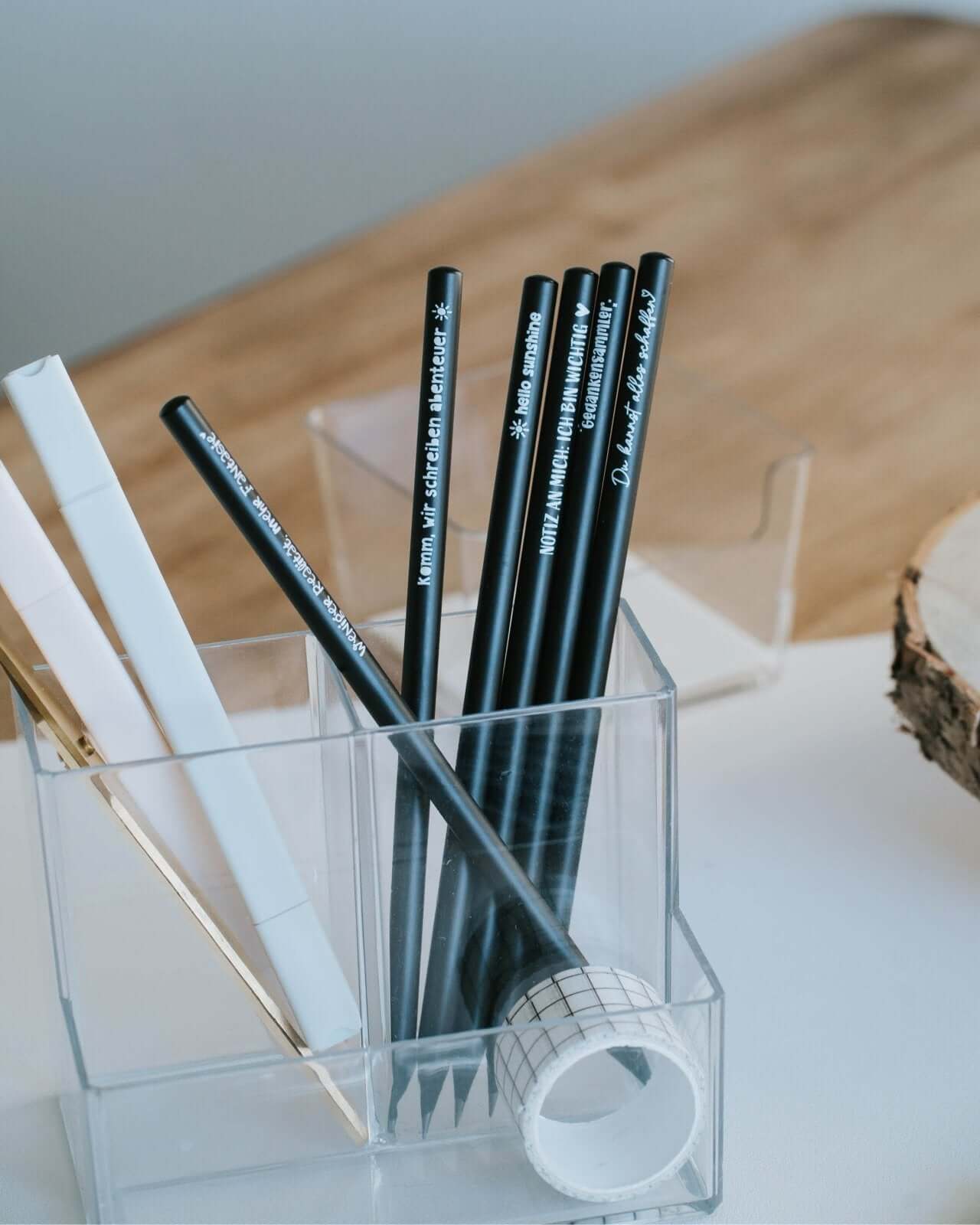 Notiz an mich · Bleistift