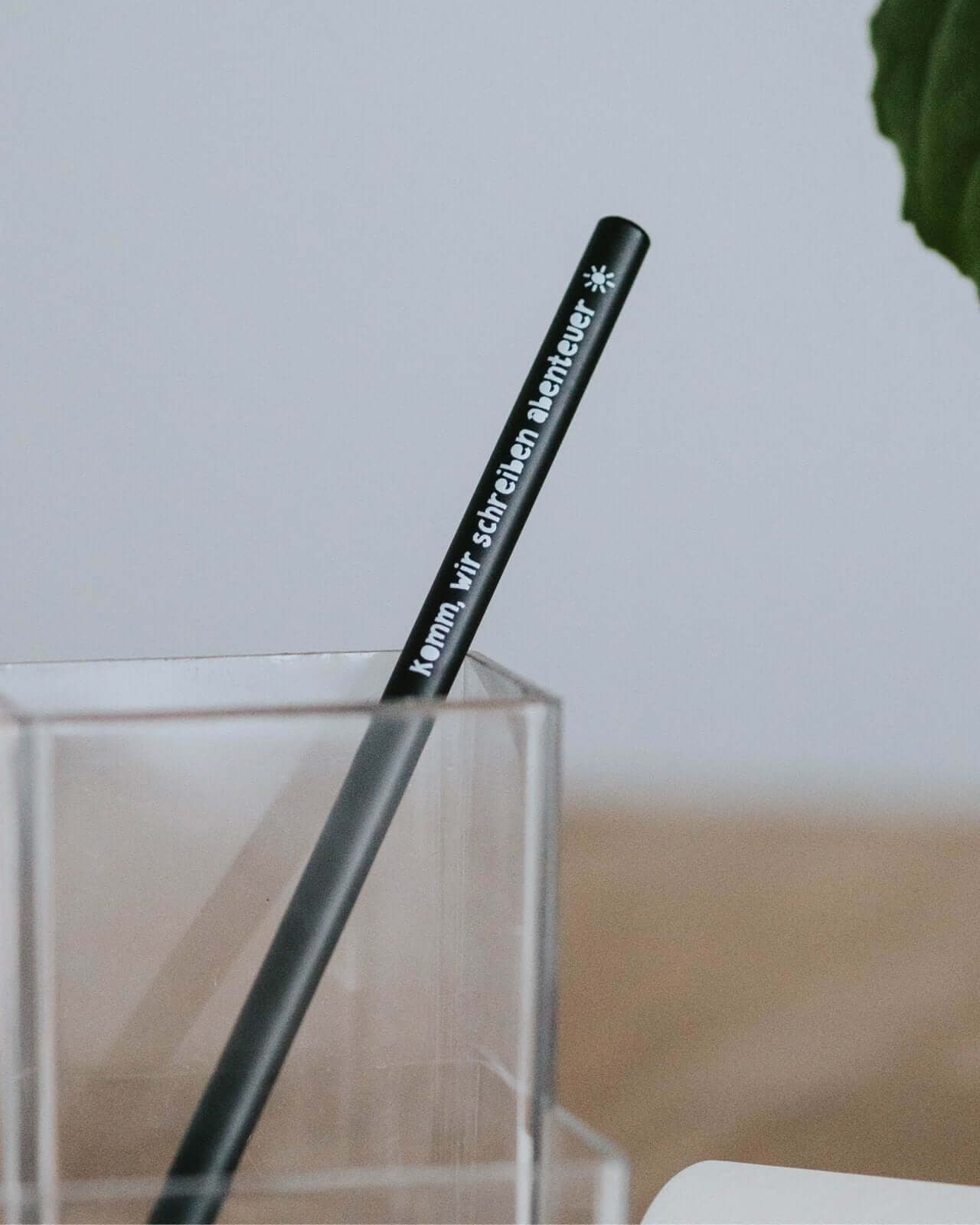 Notiz an mich · Bleistift