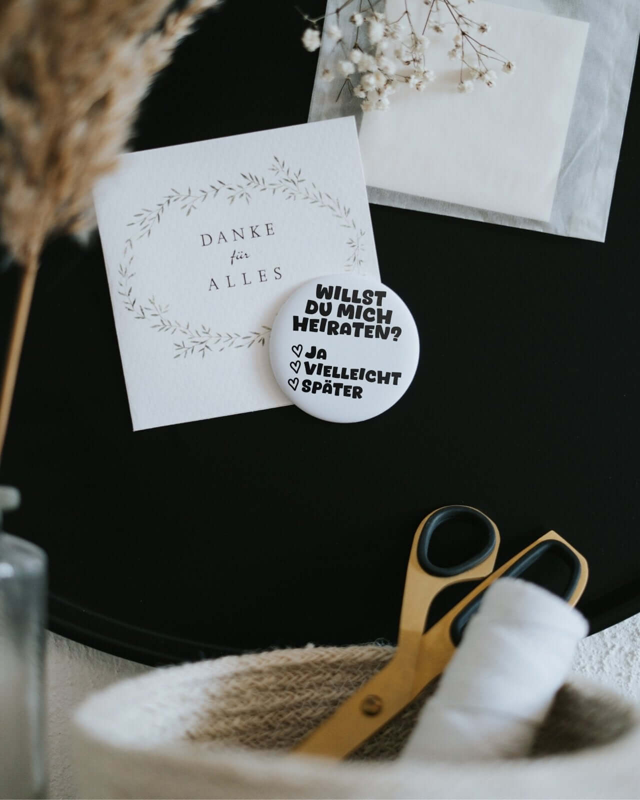 Willst du mich heiraten · Magnet · groß