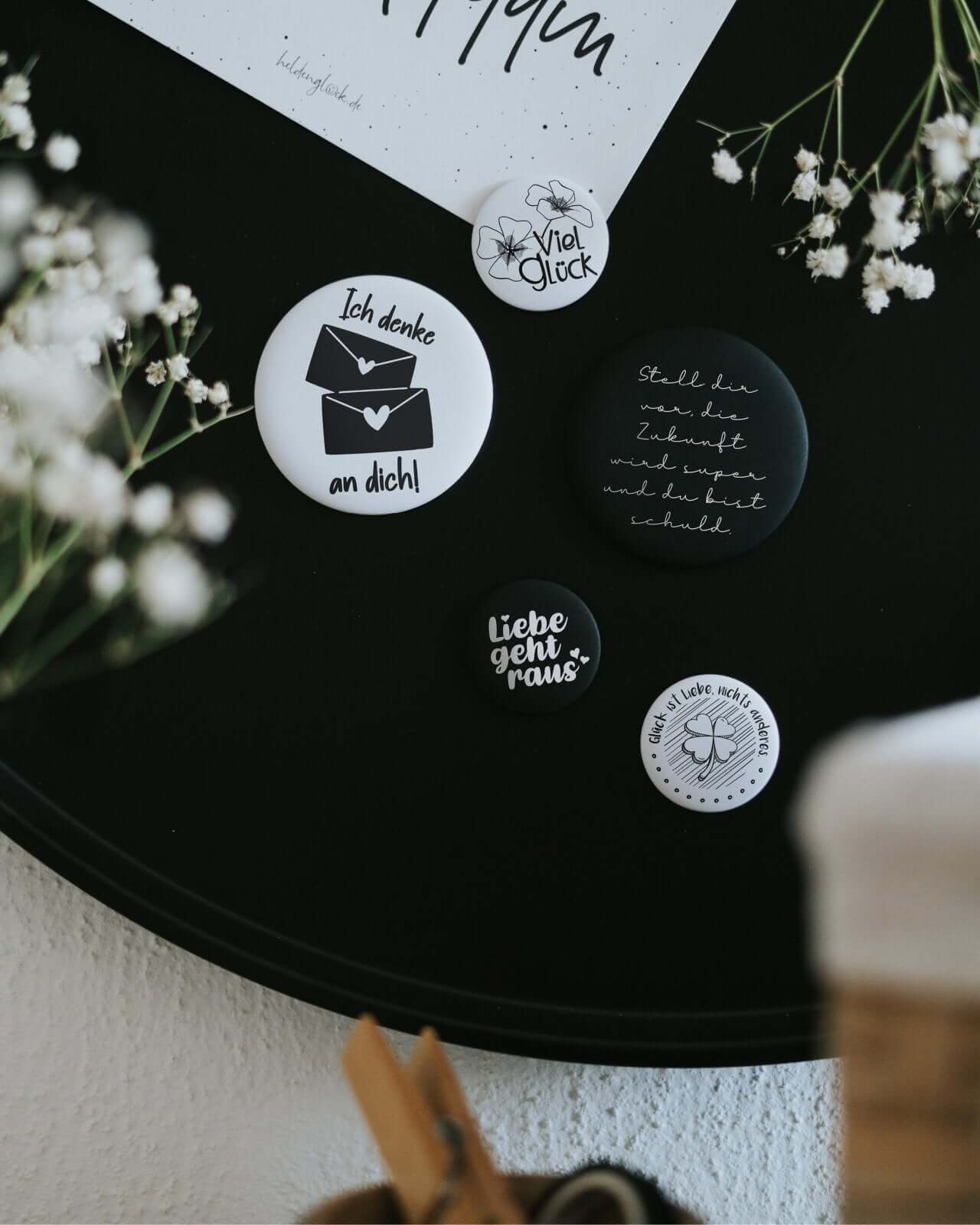 Viel Glück · Magnet · klein