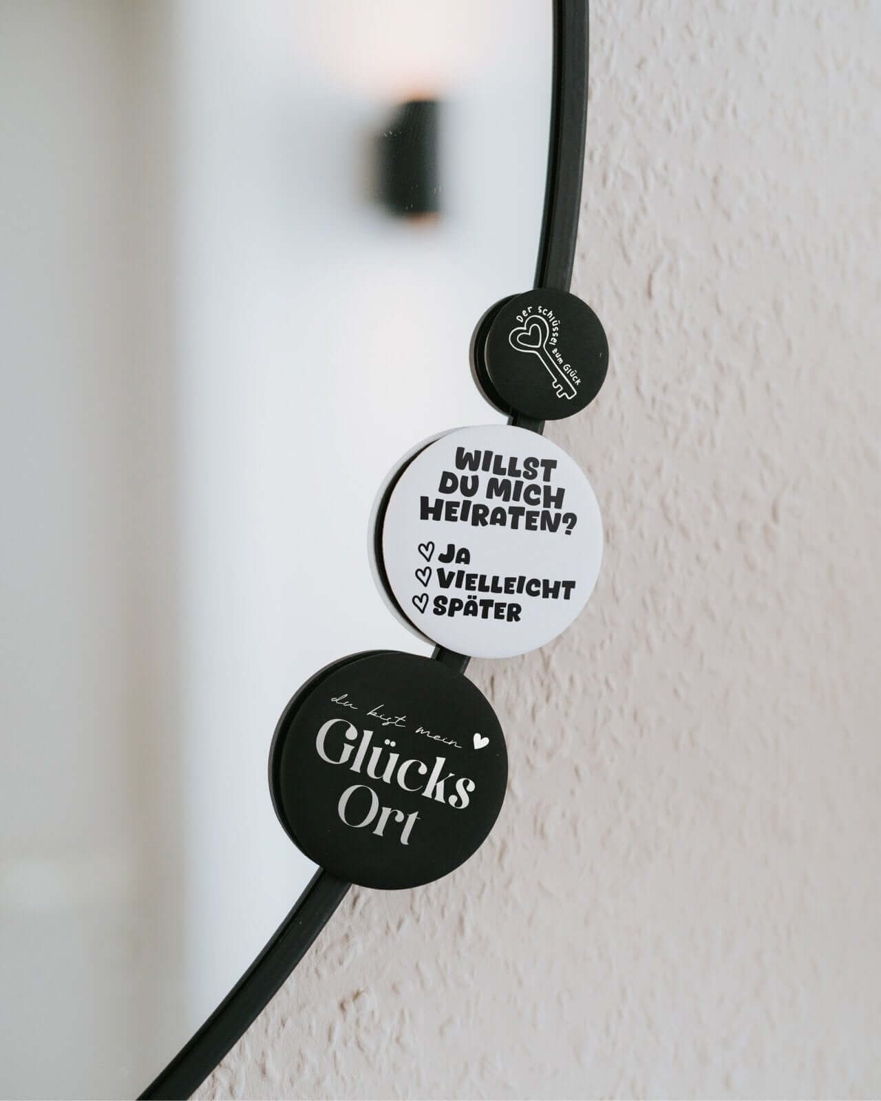 Schlüssel zum Glück · Magnet · klein