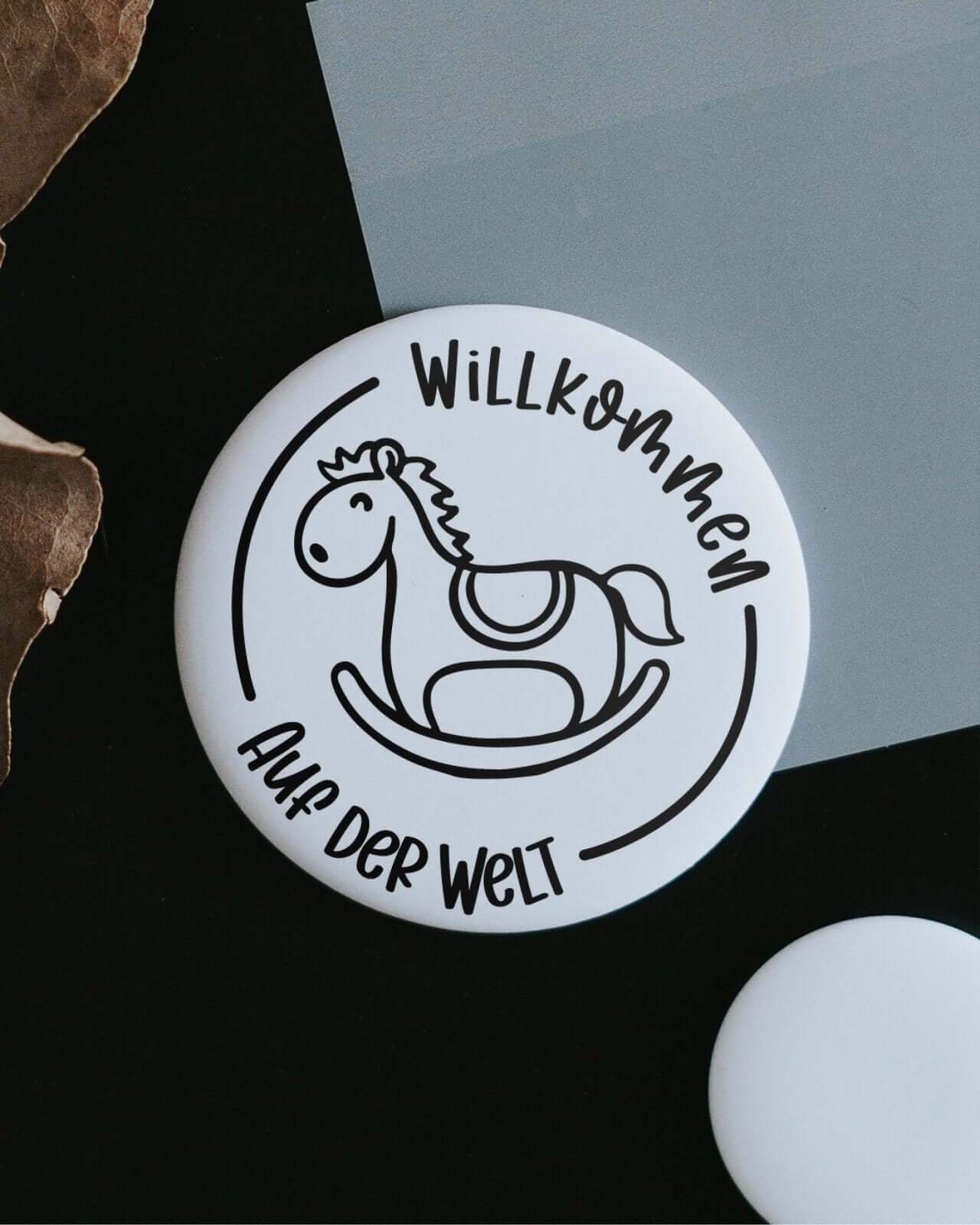 Willkommen · Magnet · klein