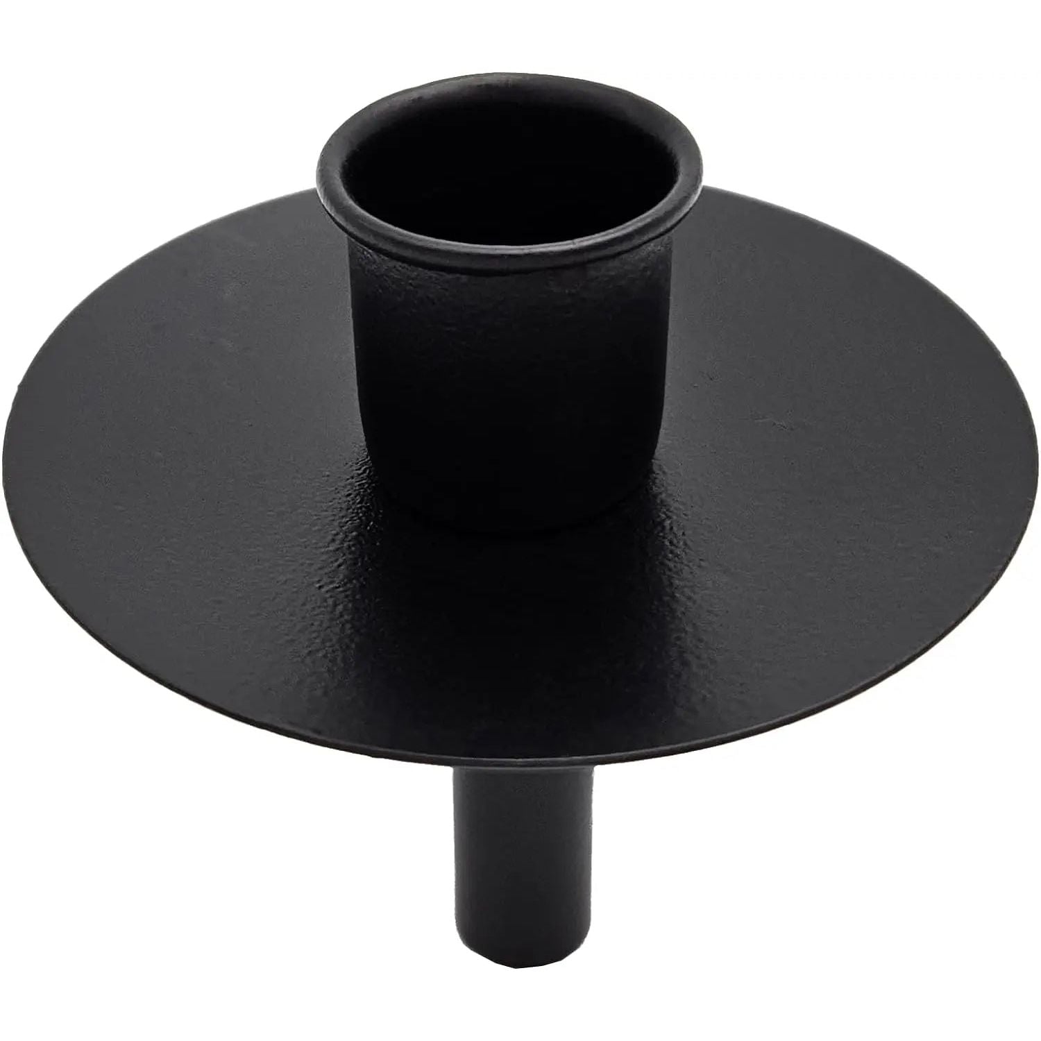 4 STÜCK Kerzenhalter für Flaschen Metall schwarz Kerze Flasche Stabkerzenhalter