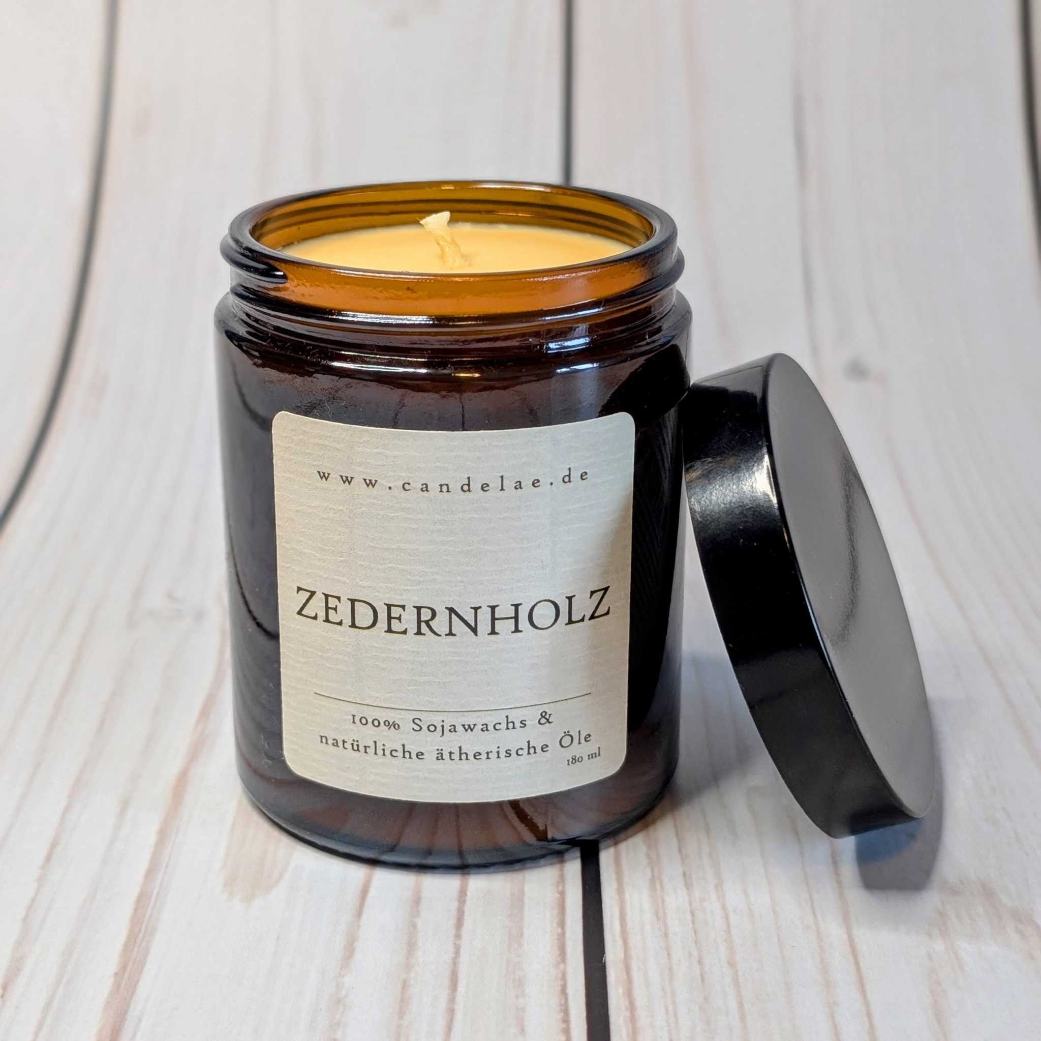 Zedernholz Outdoor Edition – Duftkerze für Garten & Terrasse | Outlet