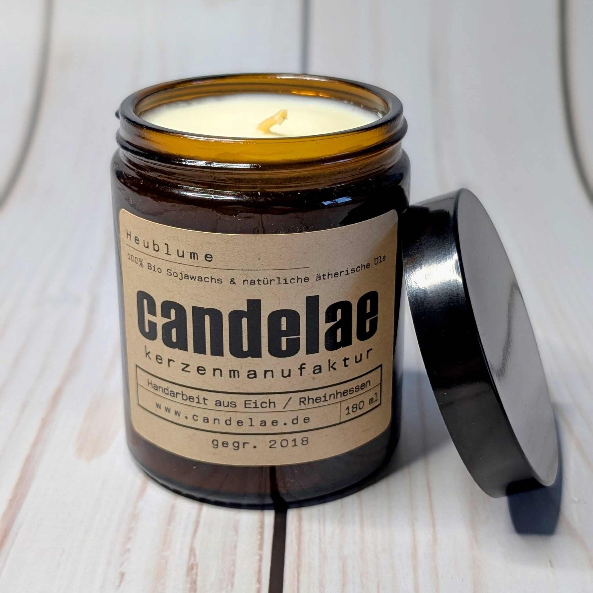 Heublume Outdoor-Kerze – Outlet Edition aus der Candelae Klassiker-Kollektion