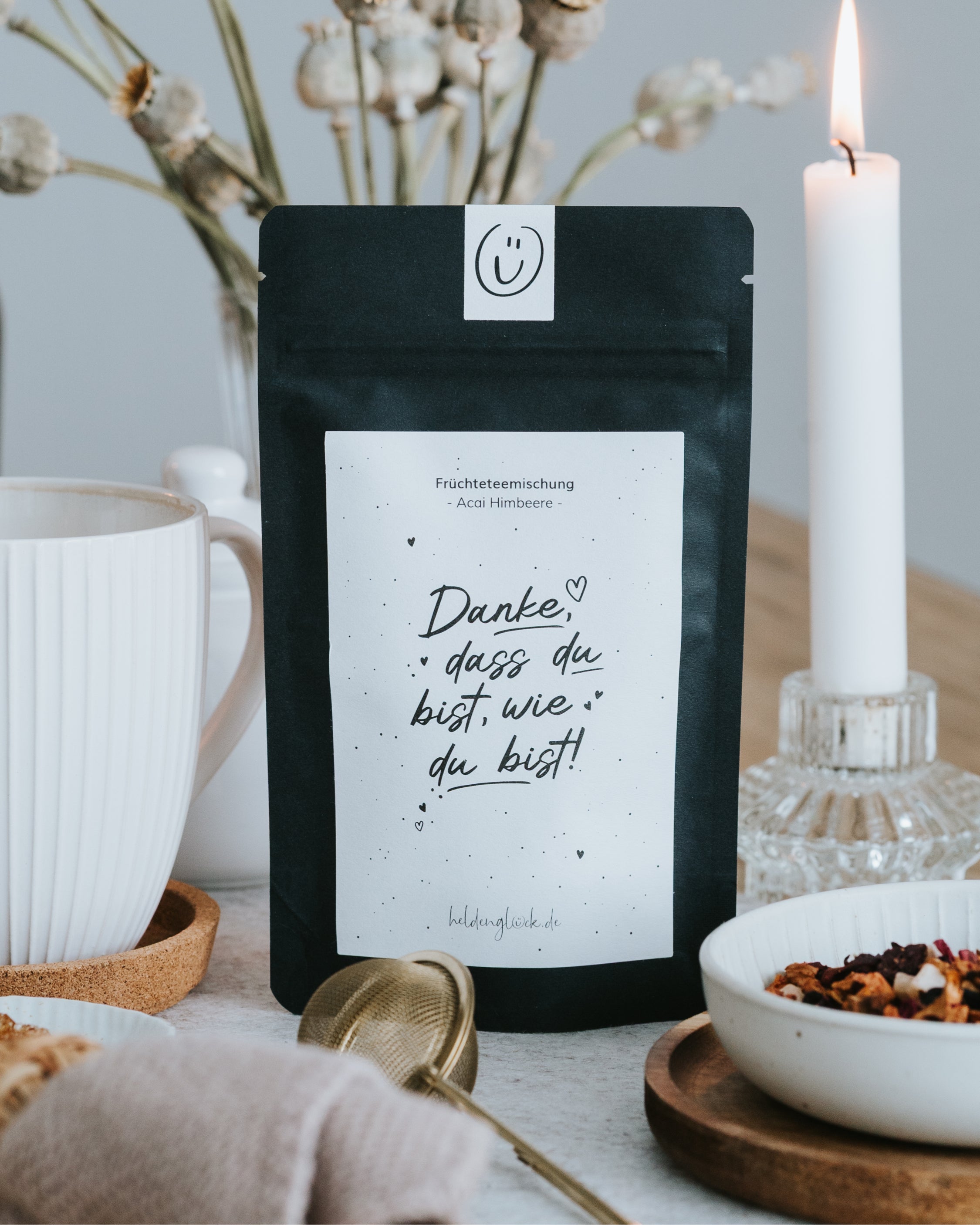 Danke dass · Früchtetee