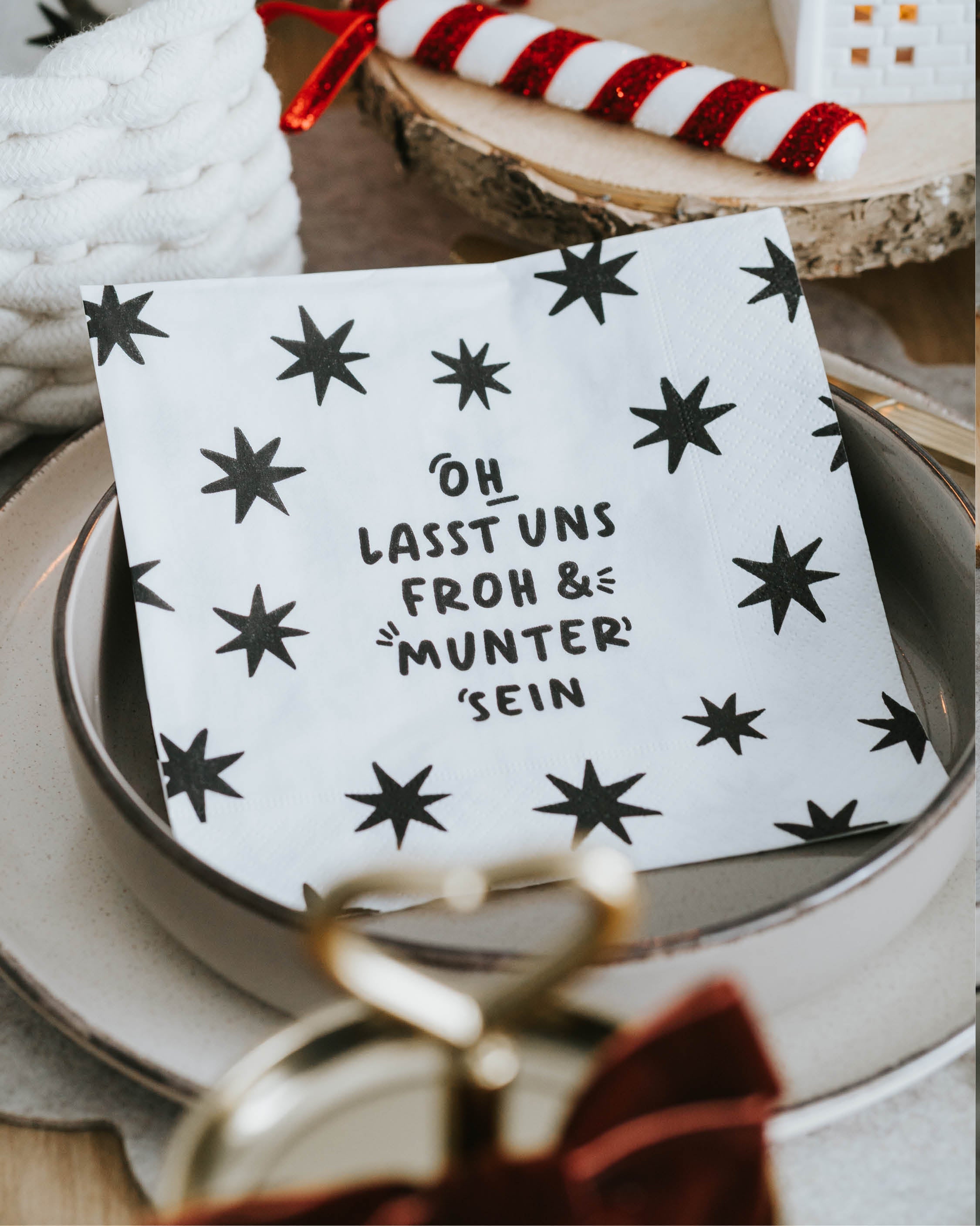 Froh und Munter · Servietten