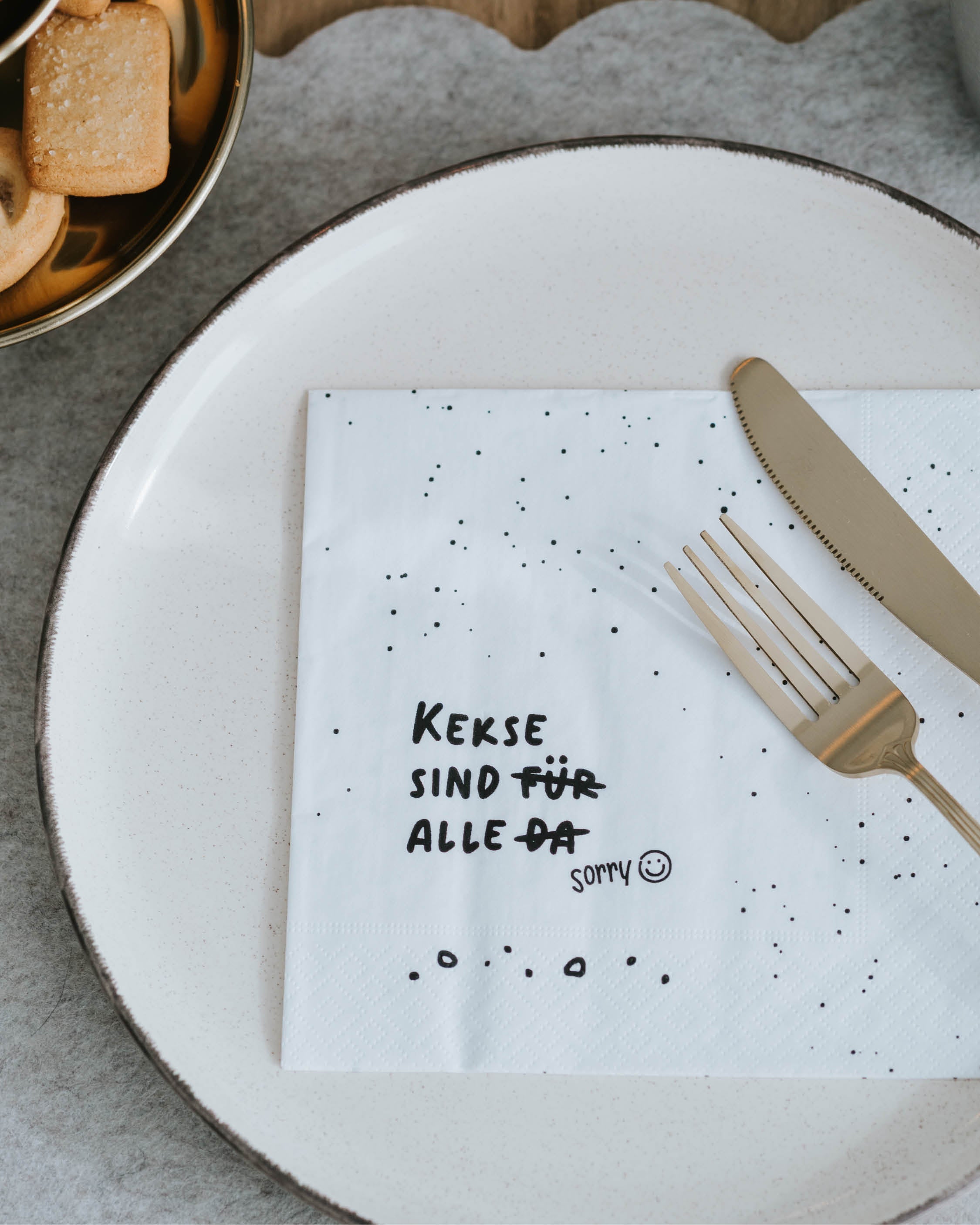 Kekse sind alle · Servietten