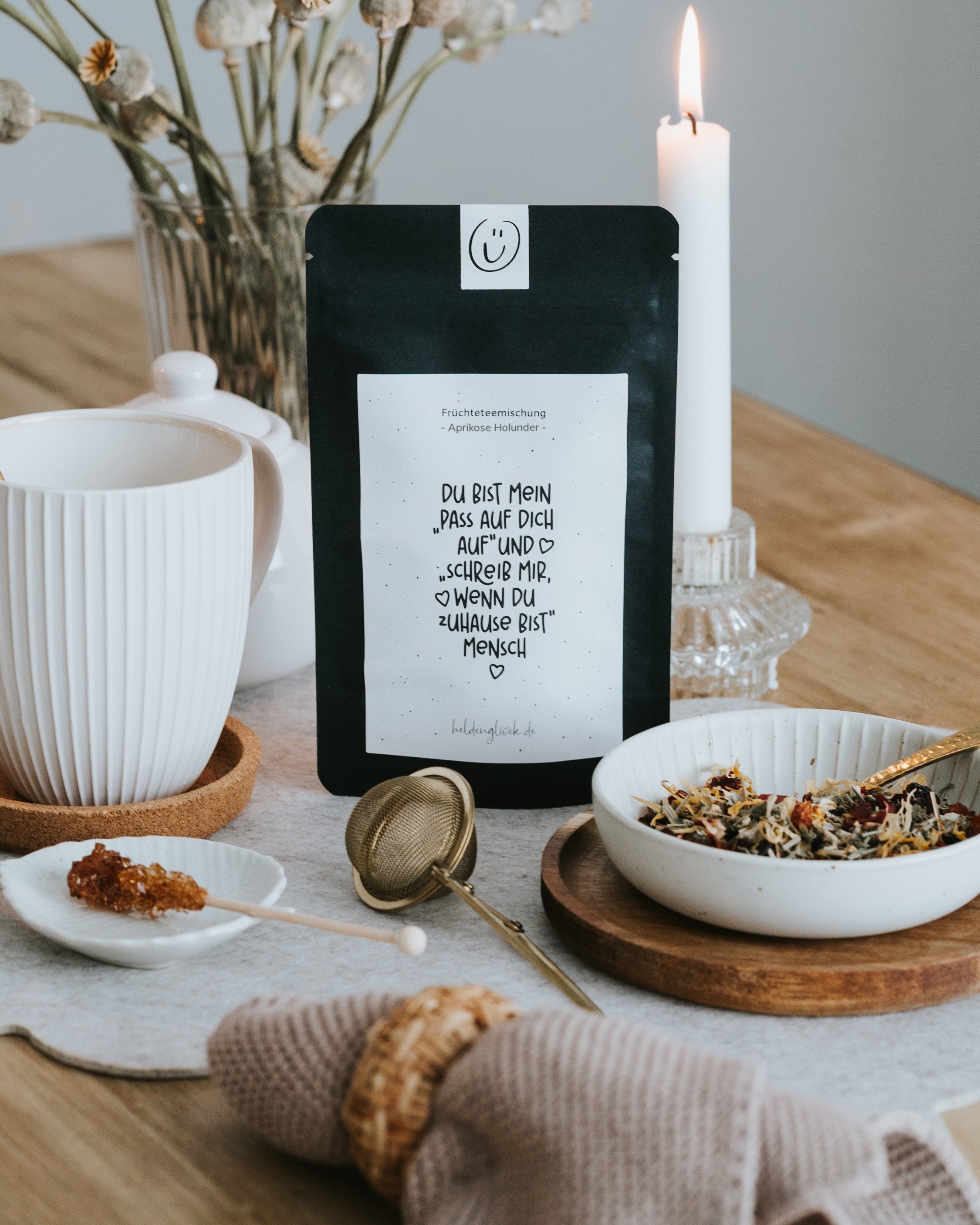 Pass auf dich auf · Früchtetee