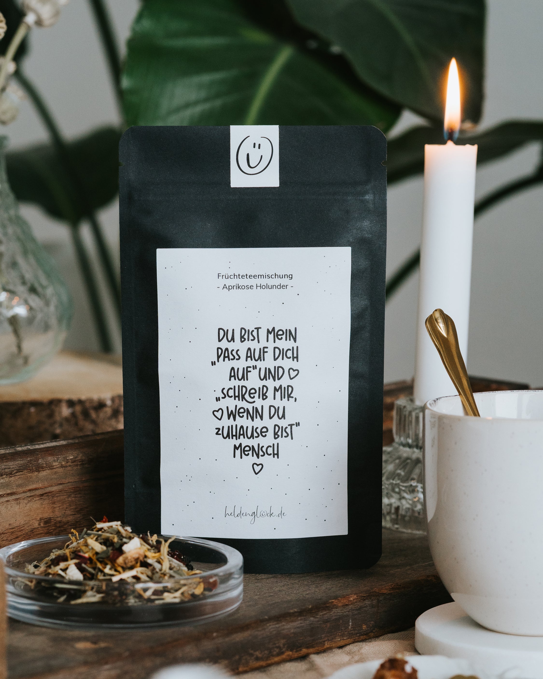 Pass auf dich auf · Früchtetee