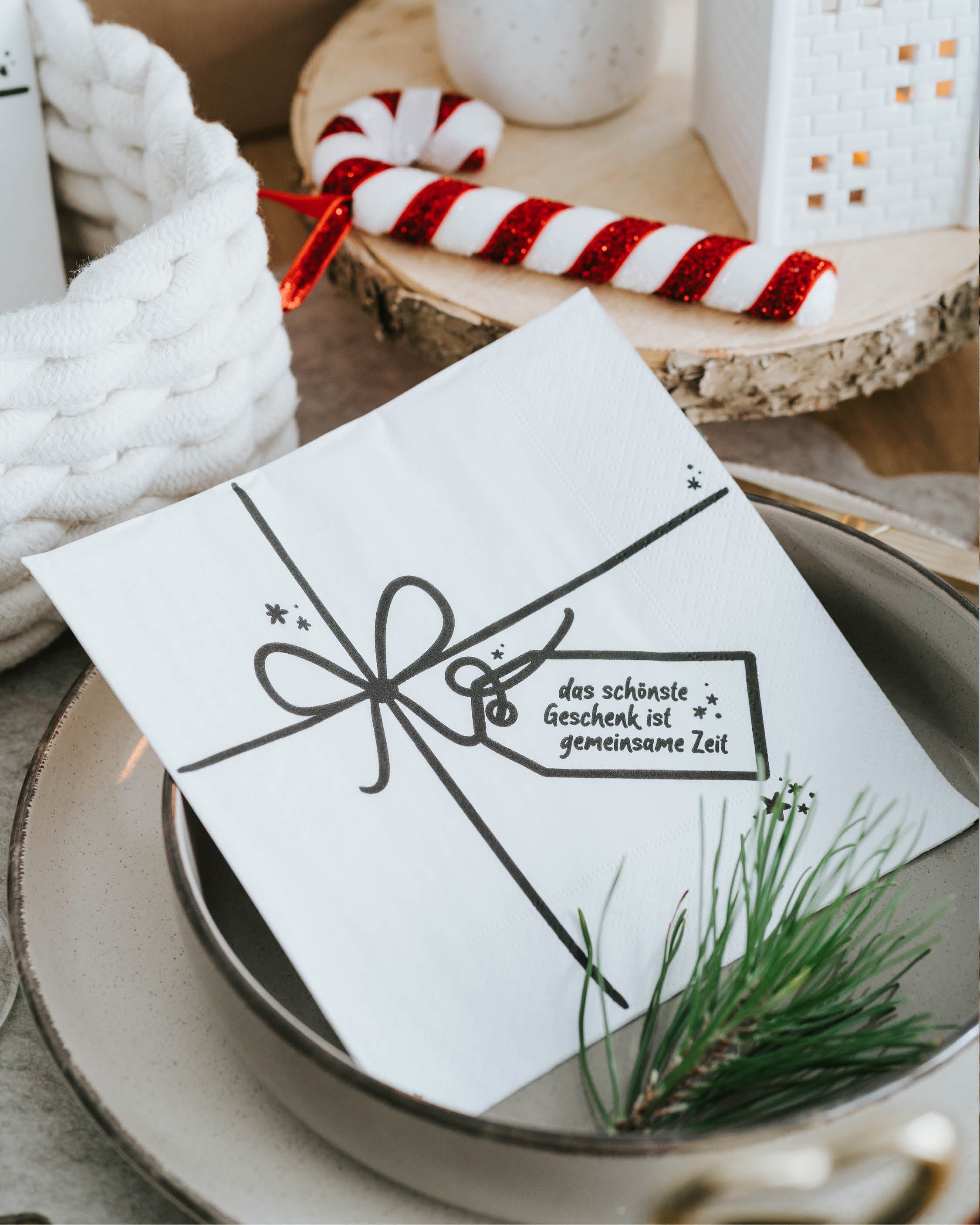 Gemeinsame Zeit · Servietten