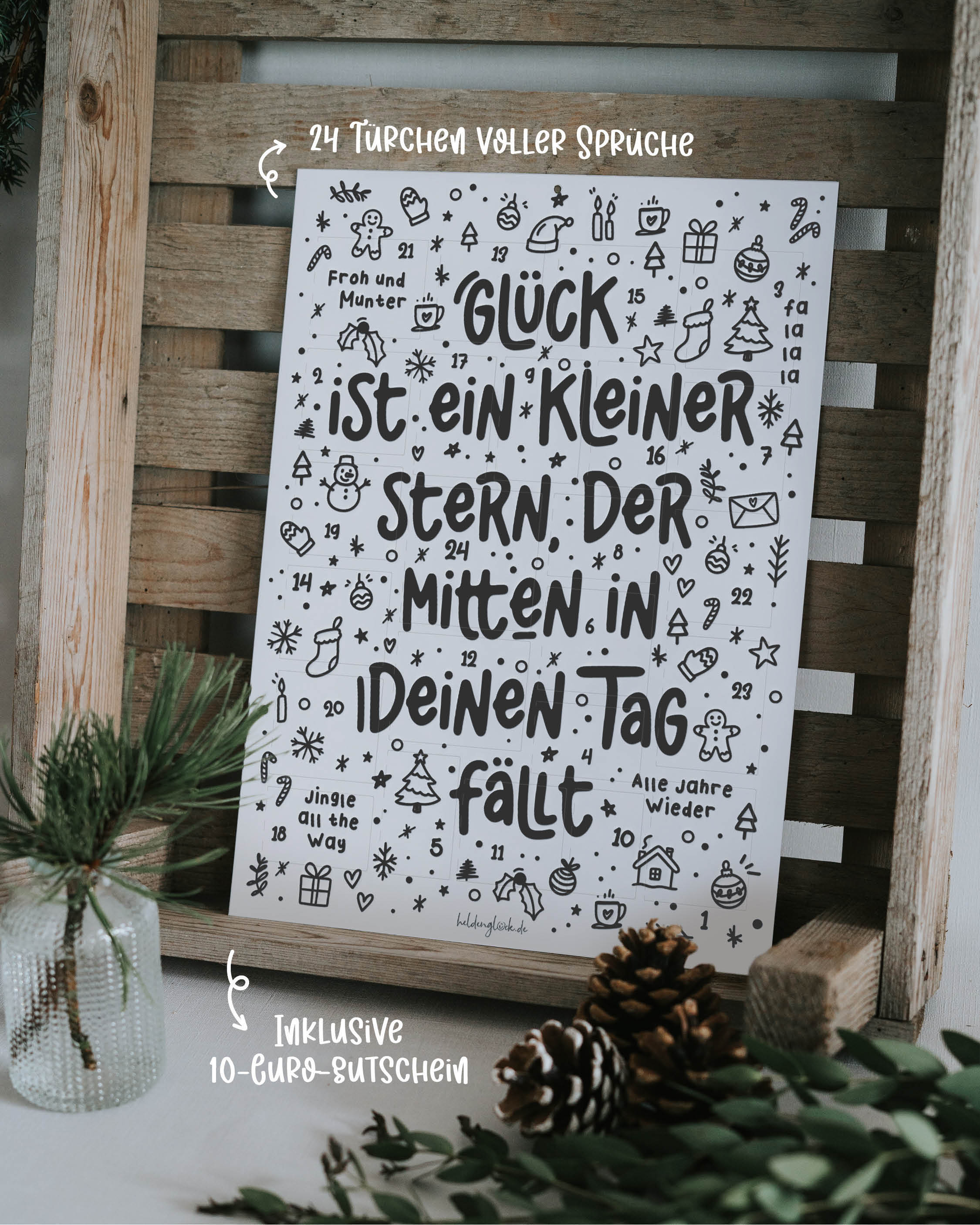 Adventskalender · Kleiner Stern