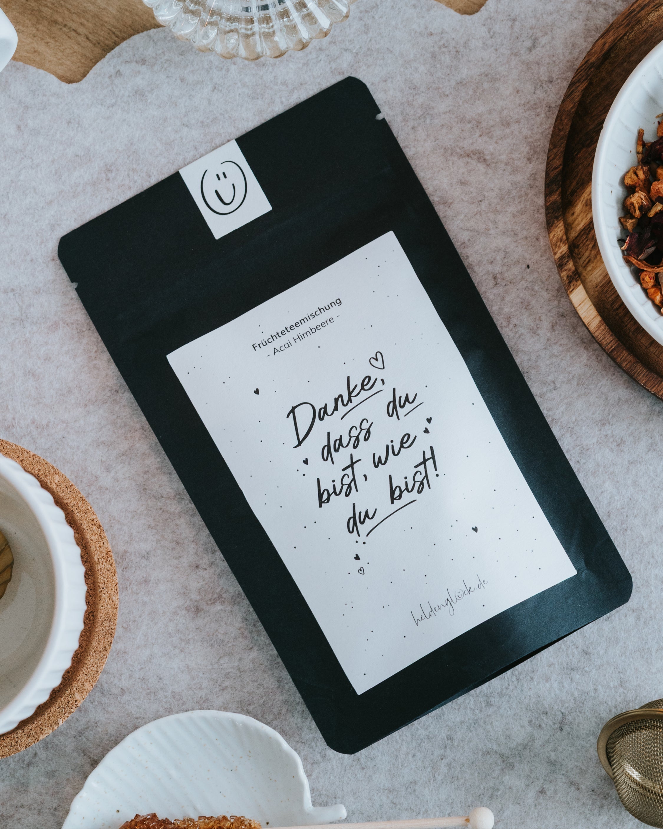 Danke dass · Früchtetee