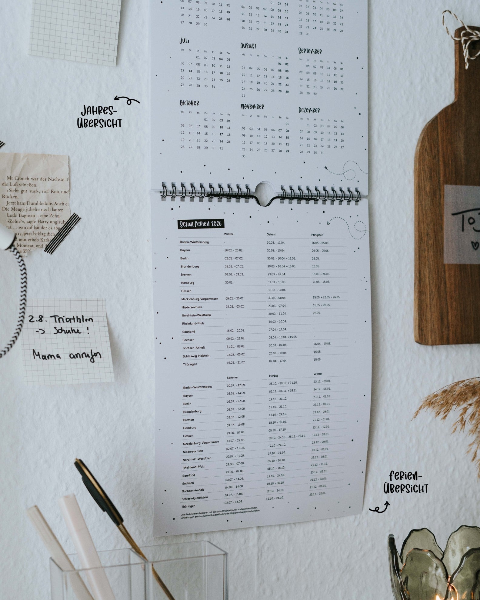 Familienkalender 2026