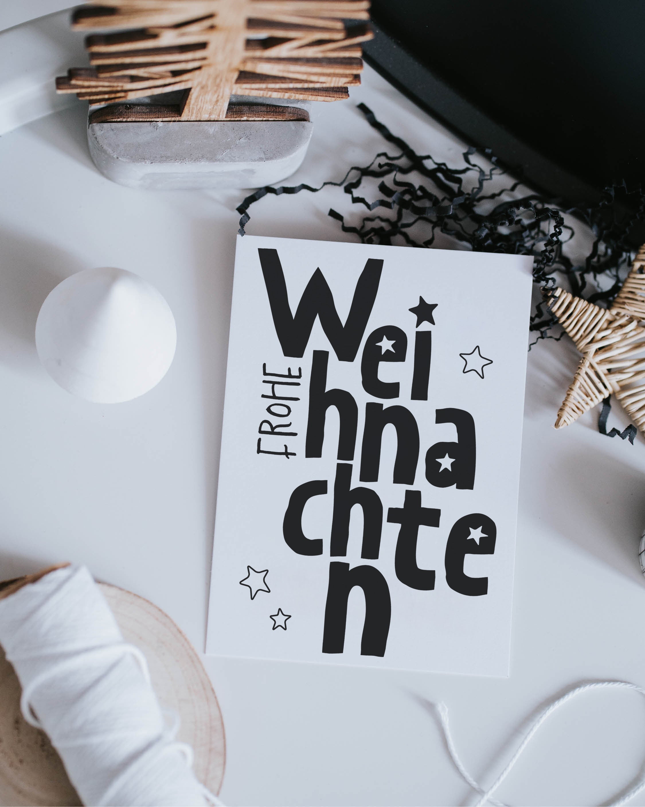 Weihnachten · Postkarte